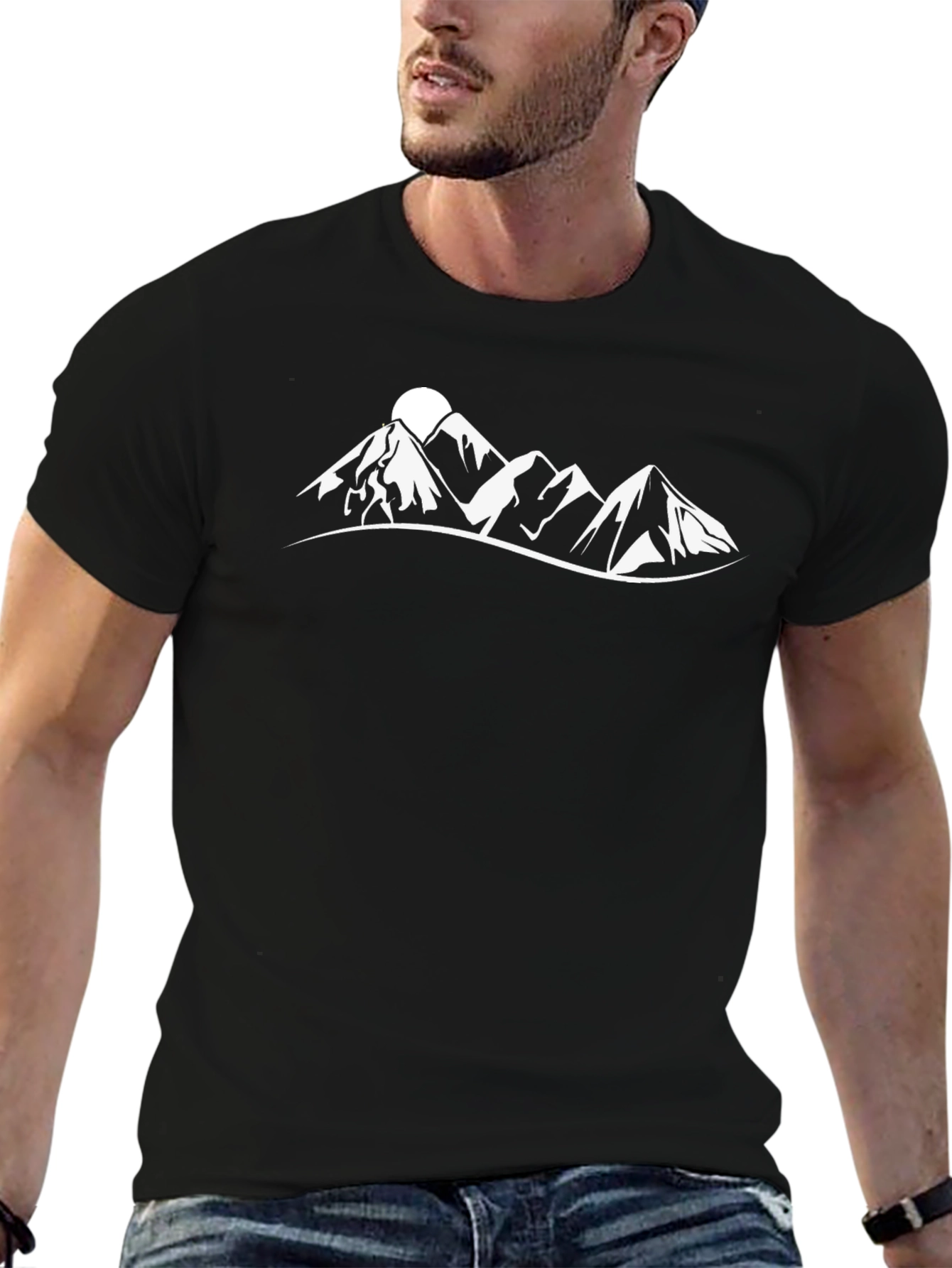 Mountain Range Graphic T-Shirt - Adventure Ready