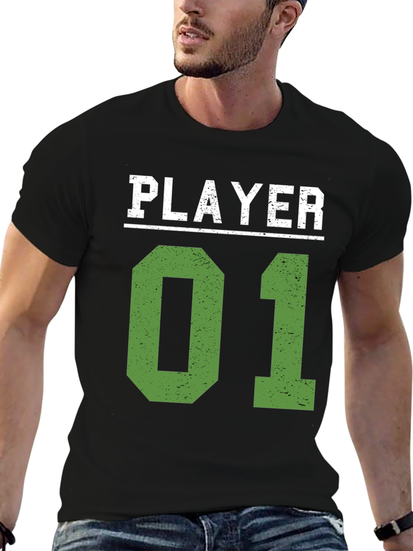 Player 01 Graphic T-Shirt - Gaming Apparel