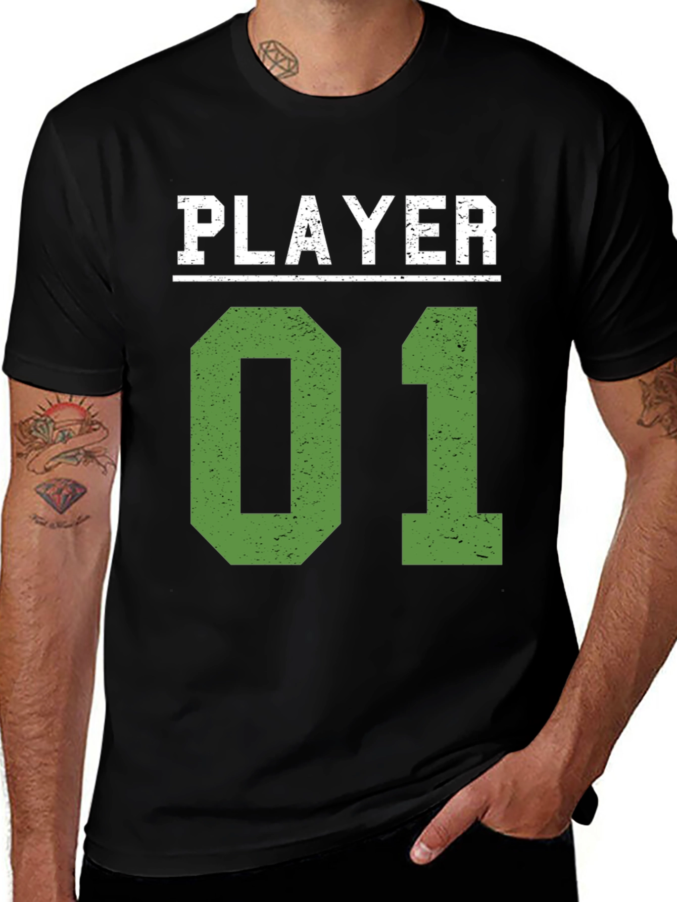 Player 01 Graphic T-Shirt - Gaming Apparel