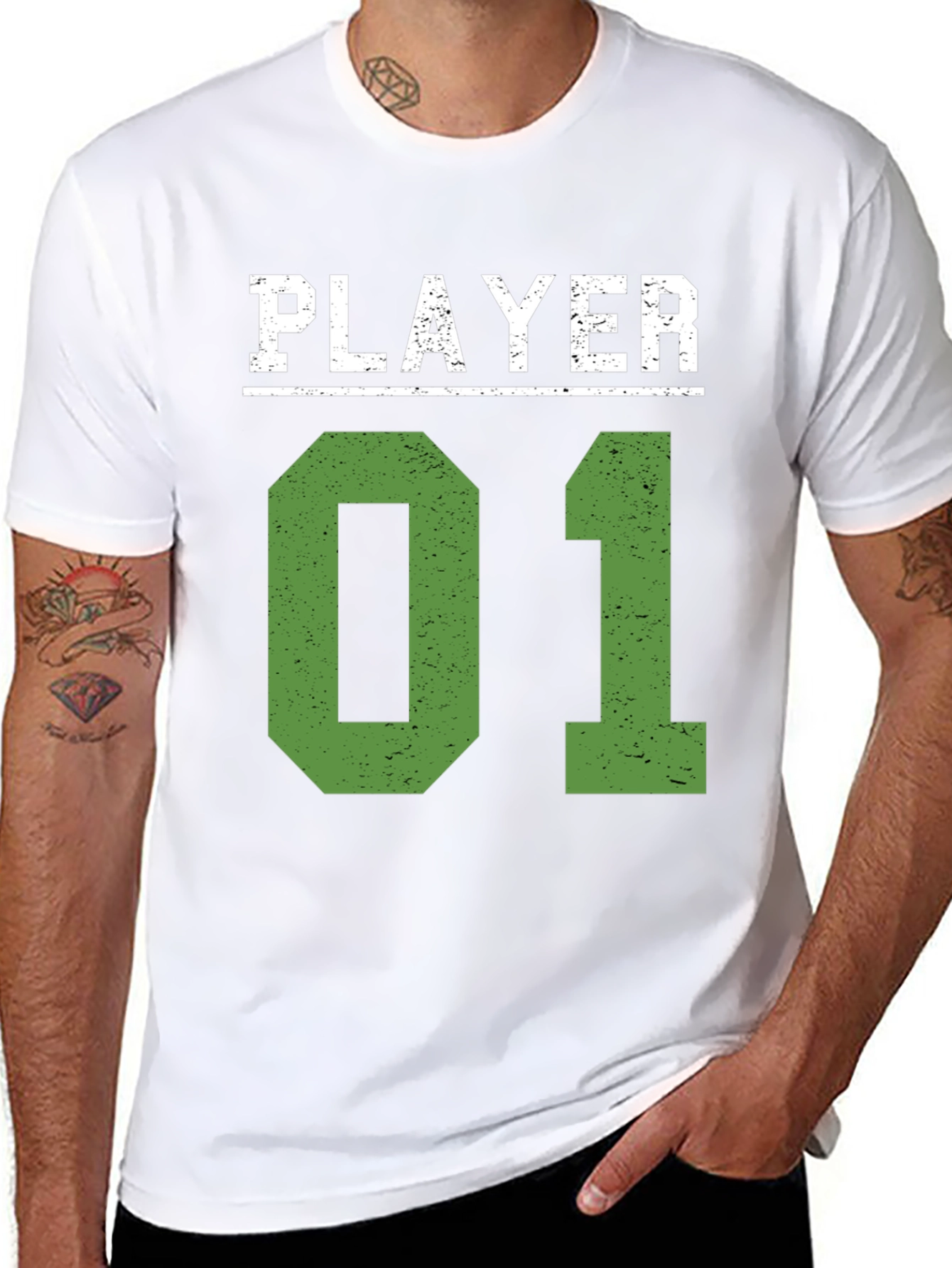 Player 01 Graphic T-Shirt - Gaming Apparel