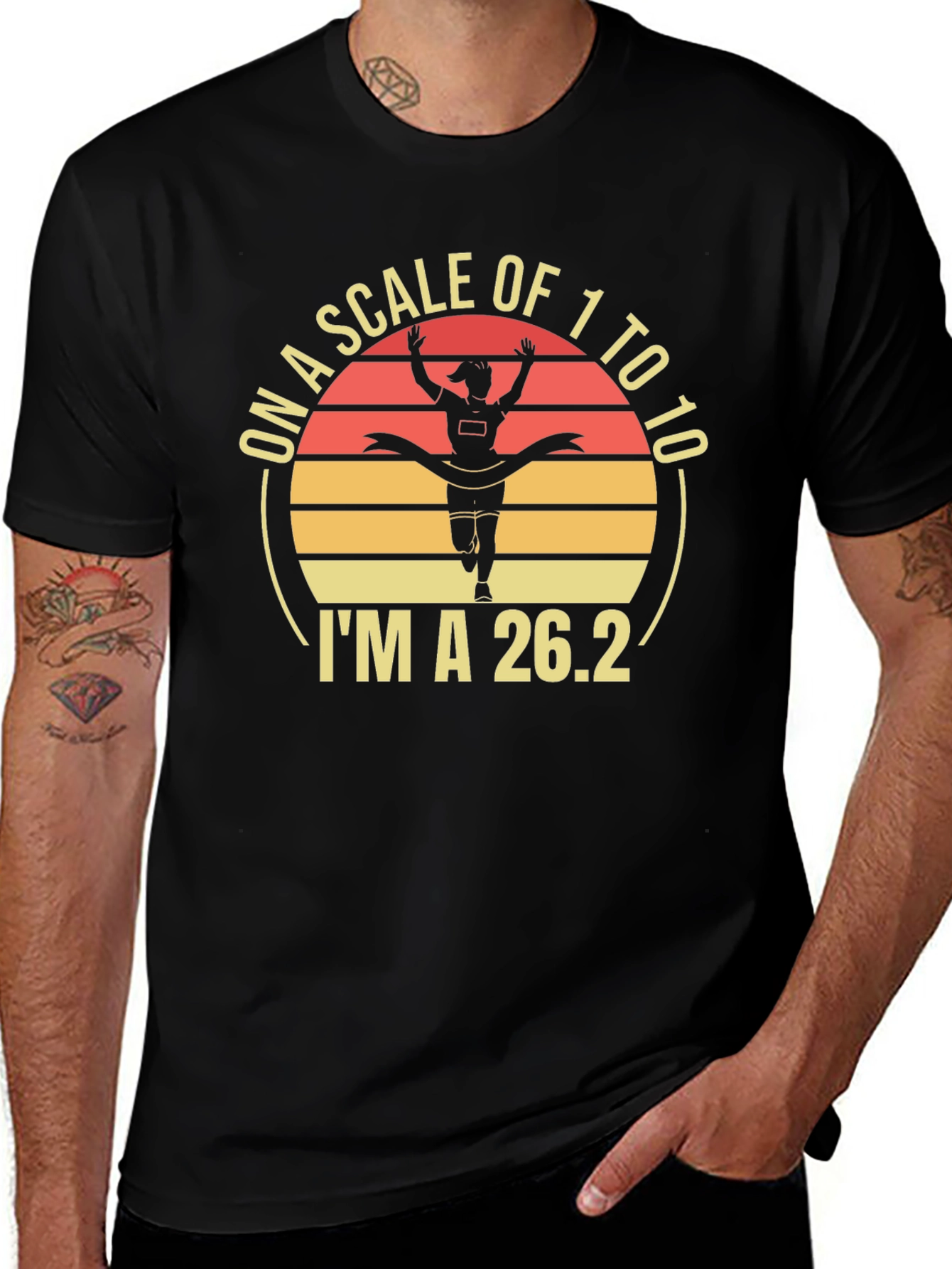 Runner 26.2 Marathon Graphic T-Shirt