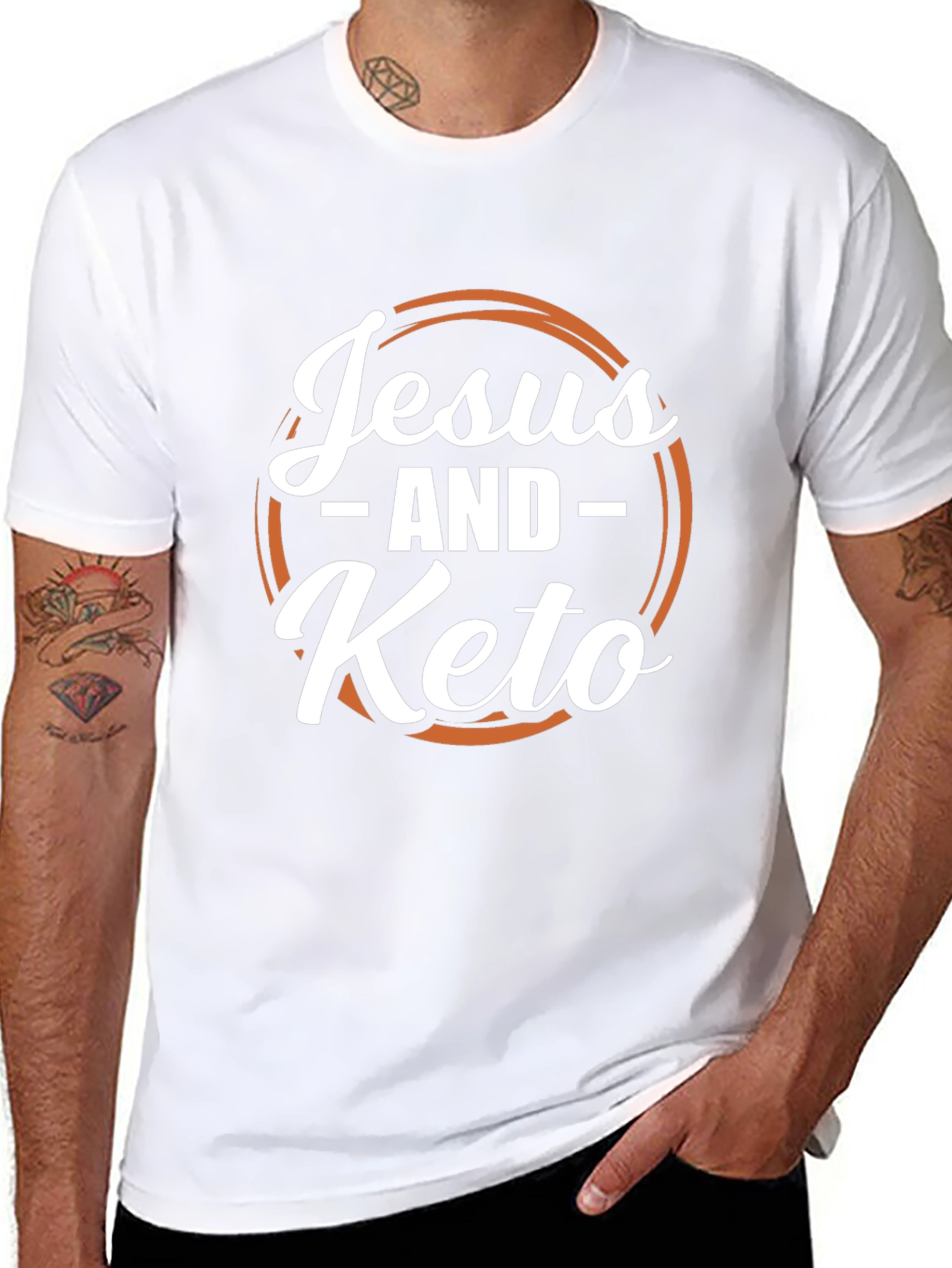 Jesus and Keto T-Shirt - Christian Lifestyle Tee