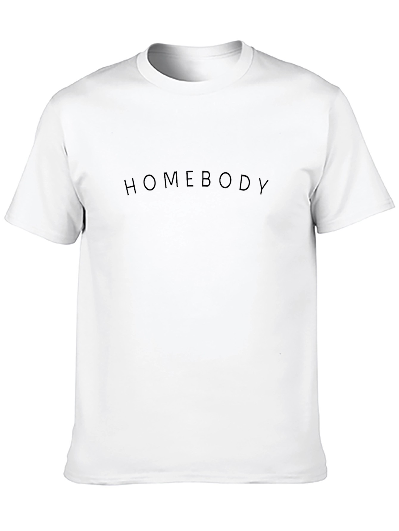 Homebody Black T-Shirt - Casual Comfort