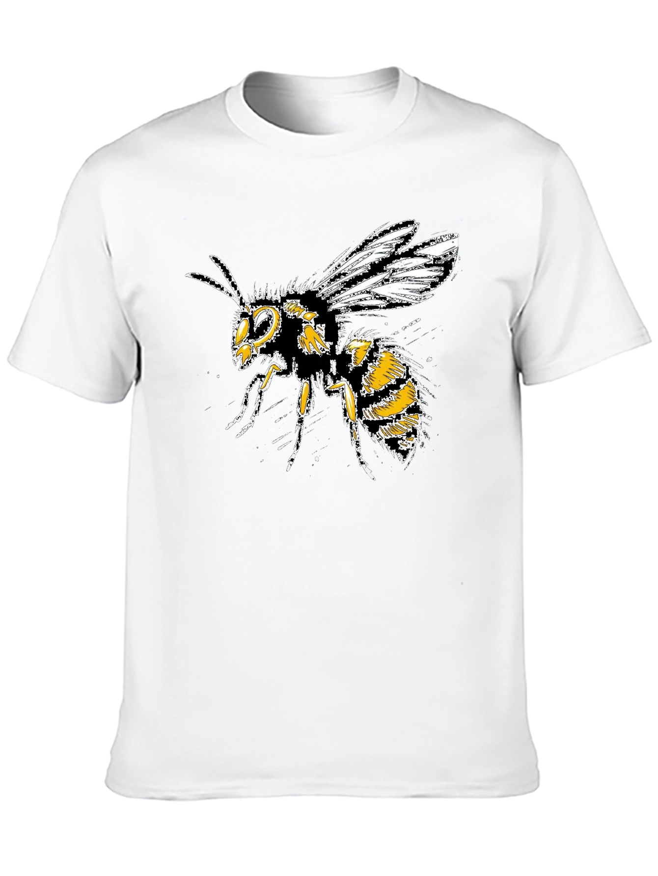 Bold Bee Graphic Tee - Stylish Insect Design