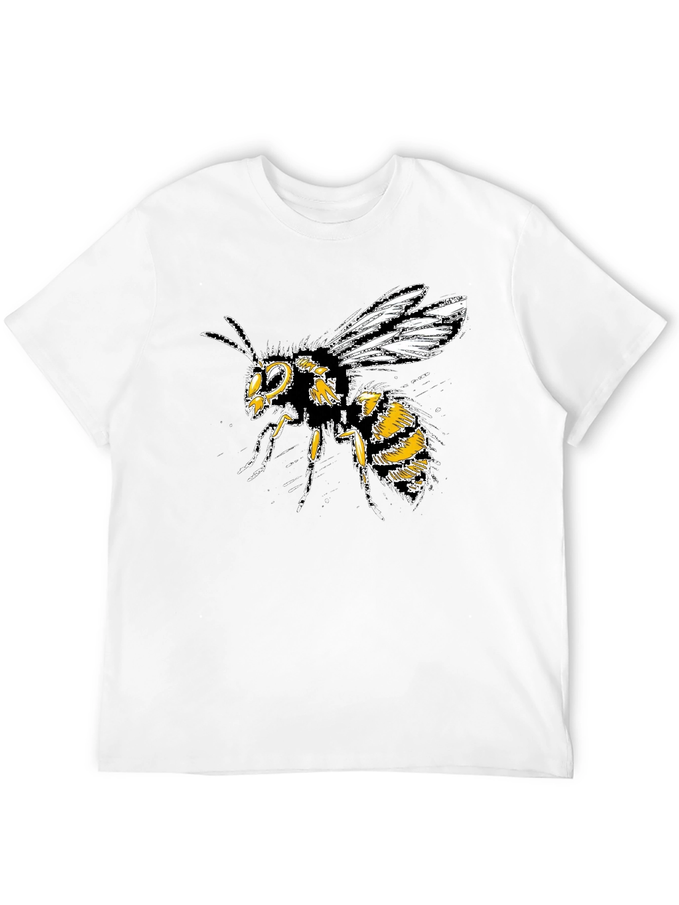 Bold Bee Graphic Tee - Stylish Insect Design