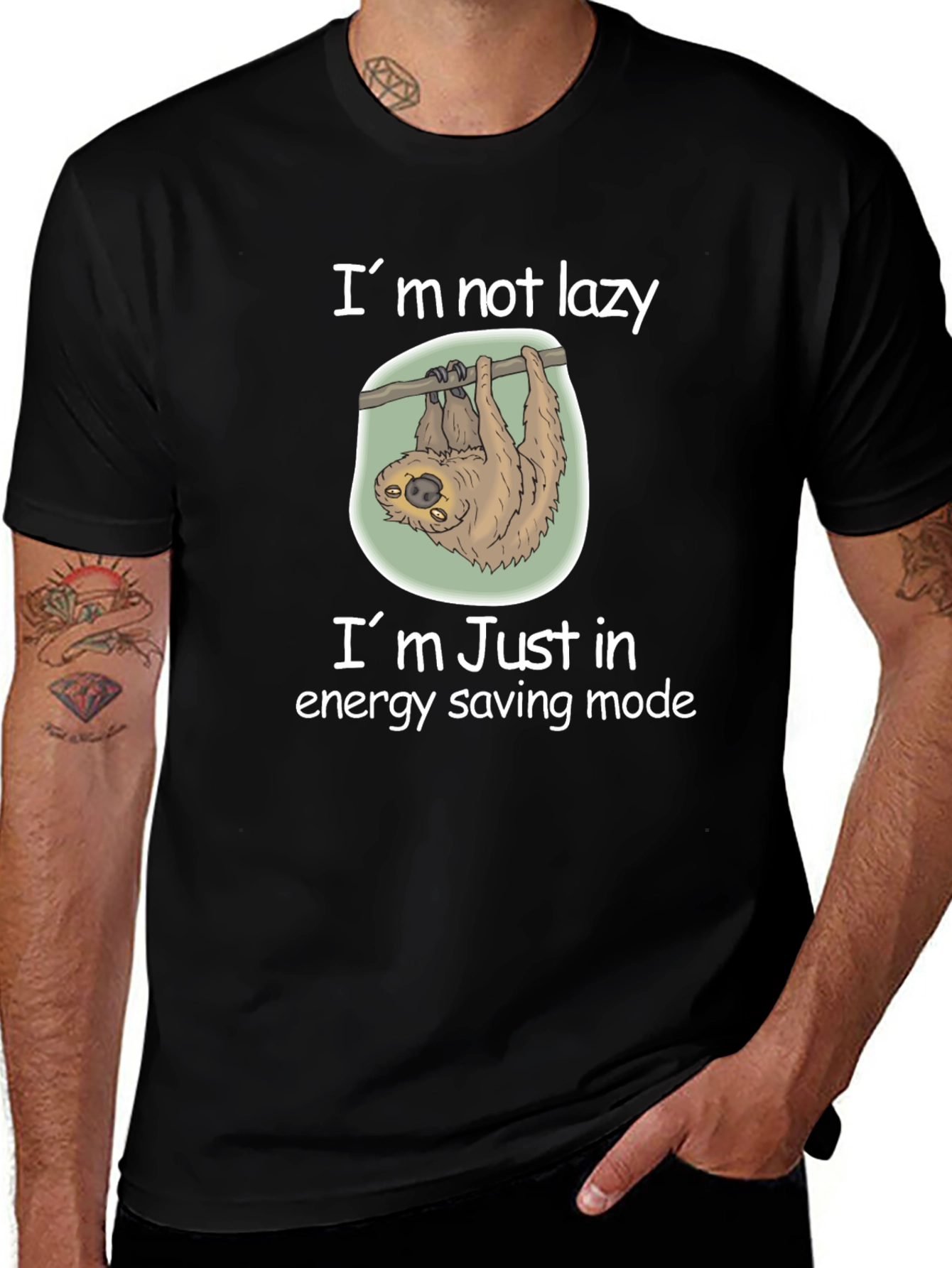 Sloth Energy Saving Mode T-Shirt
