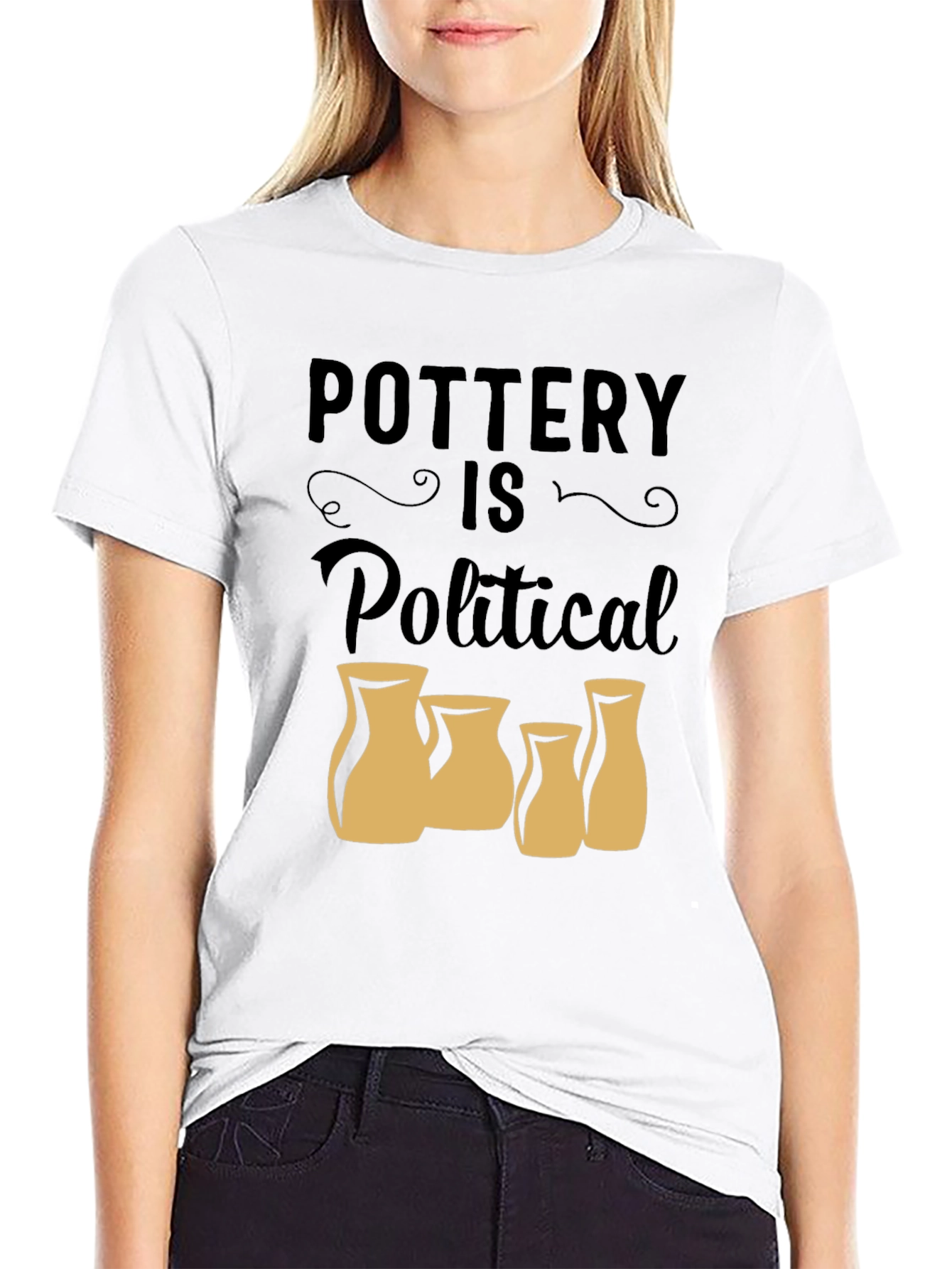 Pottery is Political Graphic T-Shirt