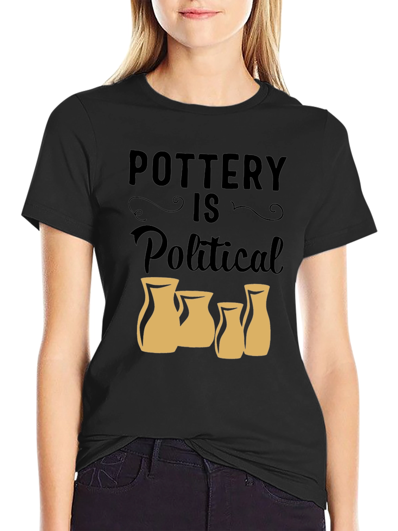 Pottery is Political Graphic T-Shirt