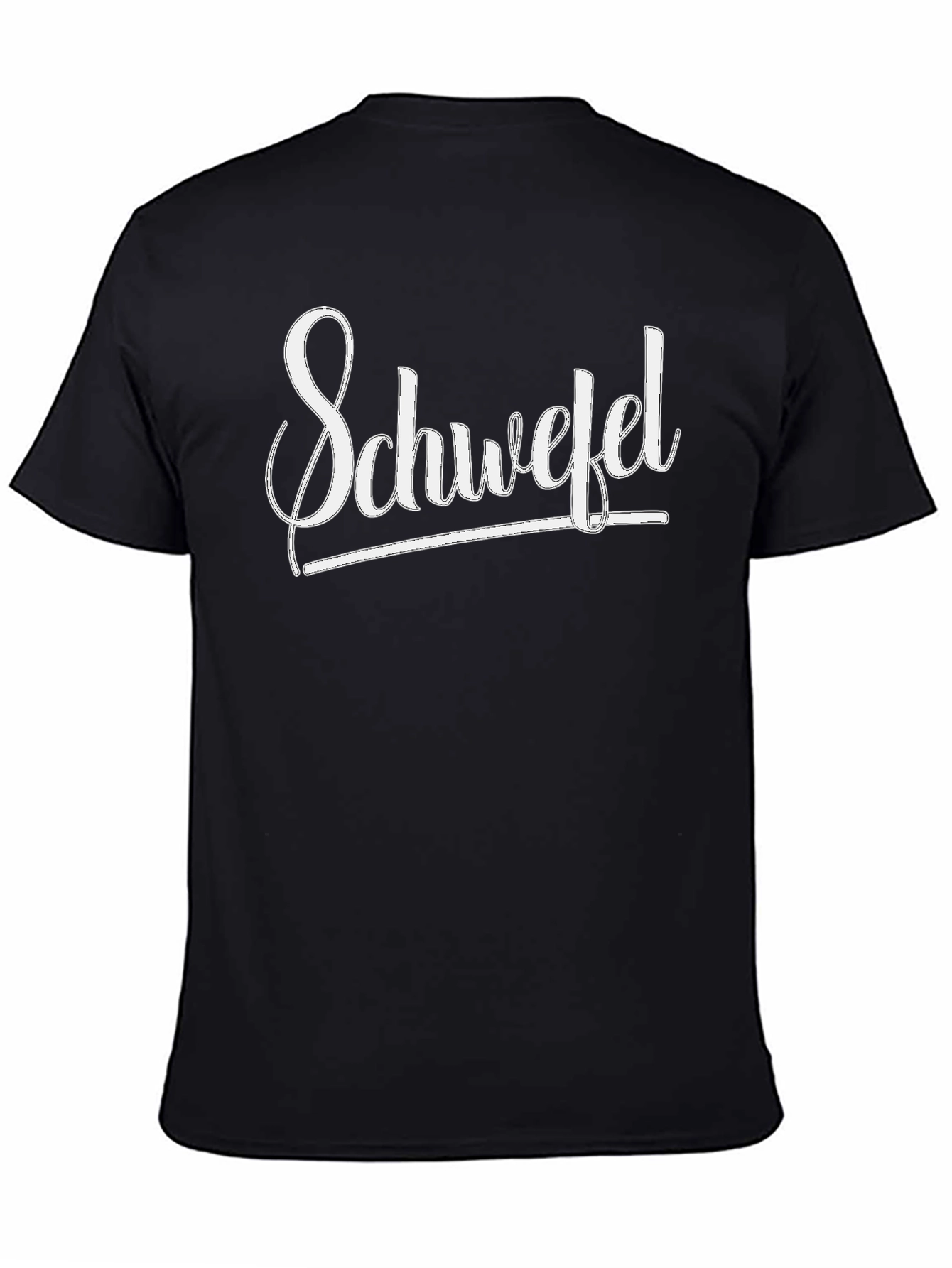 Schwefel Graphic Tee - Stylish Black T-Shirt