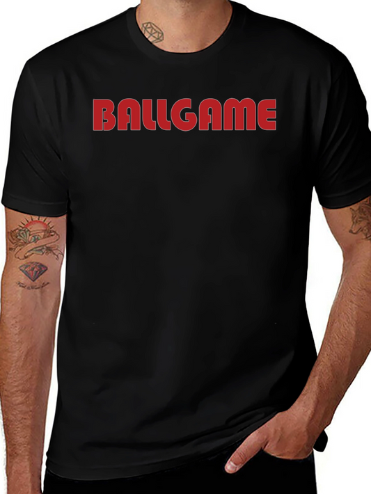 Ballgame Graphic Tee - Classic Style