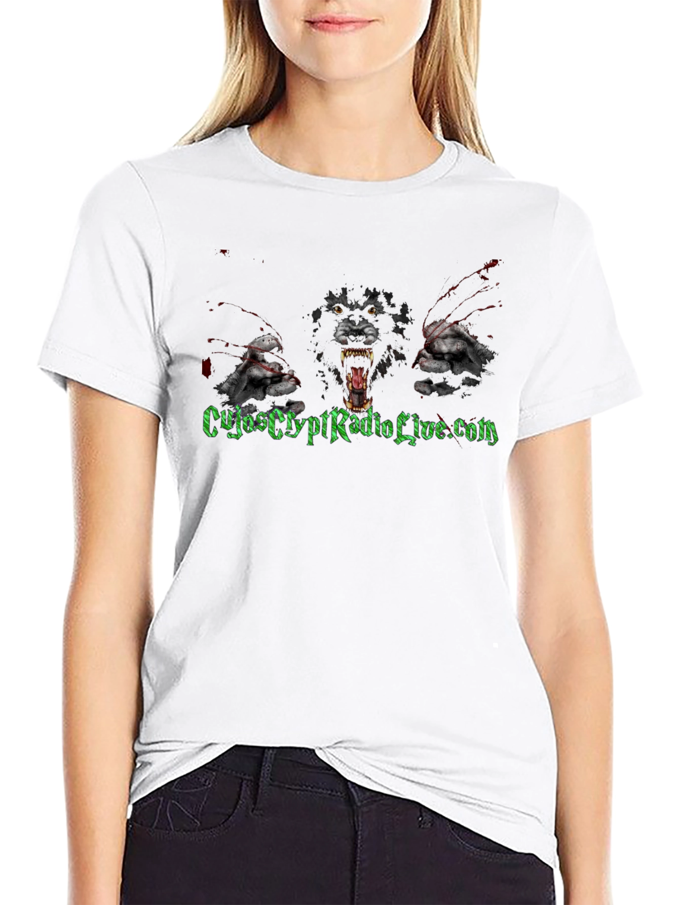 Cryptid Radio Live Werewolf T-Shirt