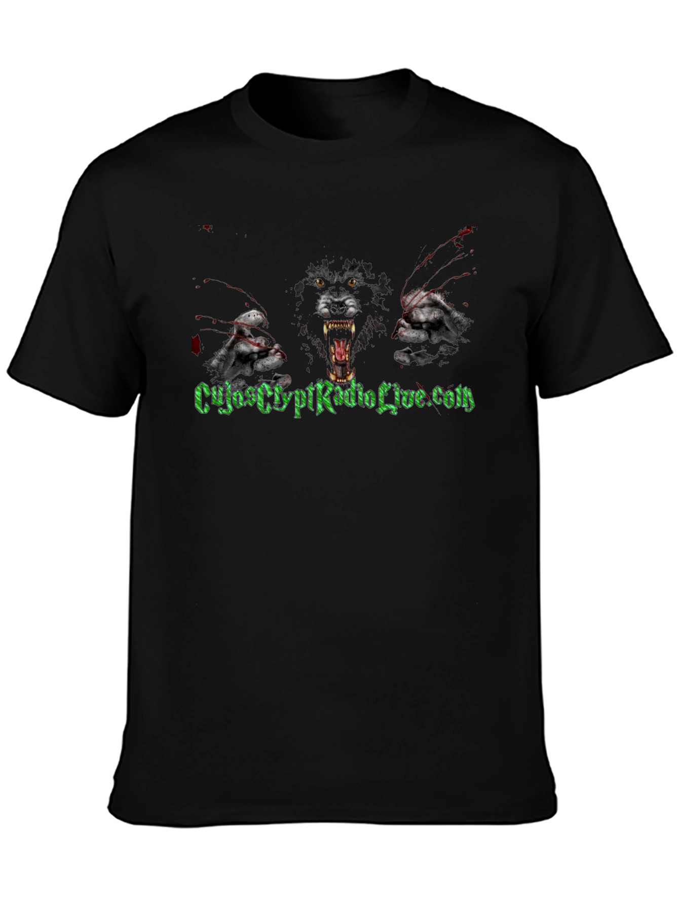 Cryptid Radio Live Werewolf T-Shirt