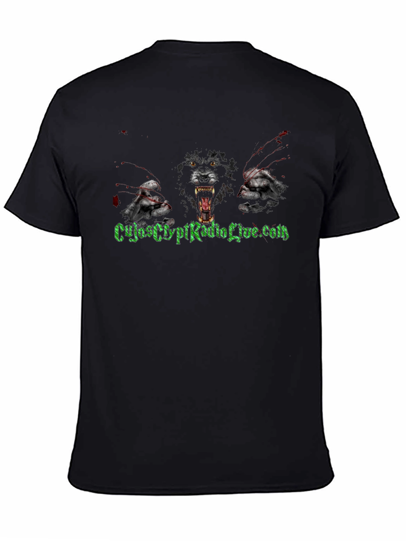 Cryptid Radio Live Werewolf T-Shirt