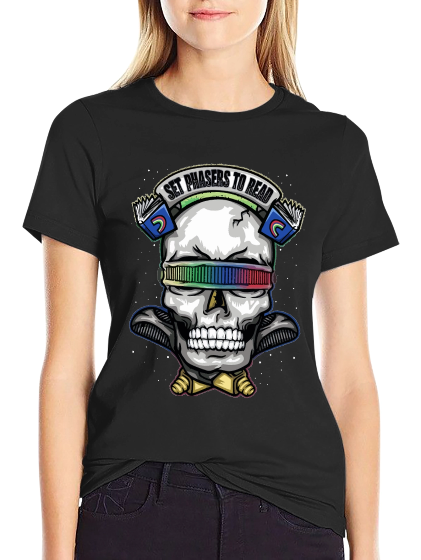 Set Phasers to Read T-Shirt