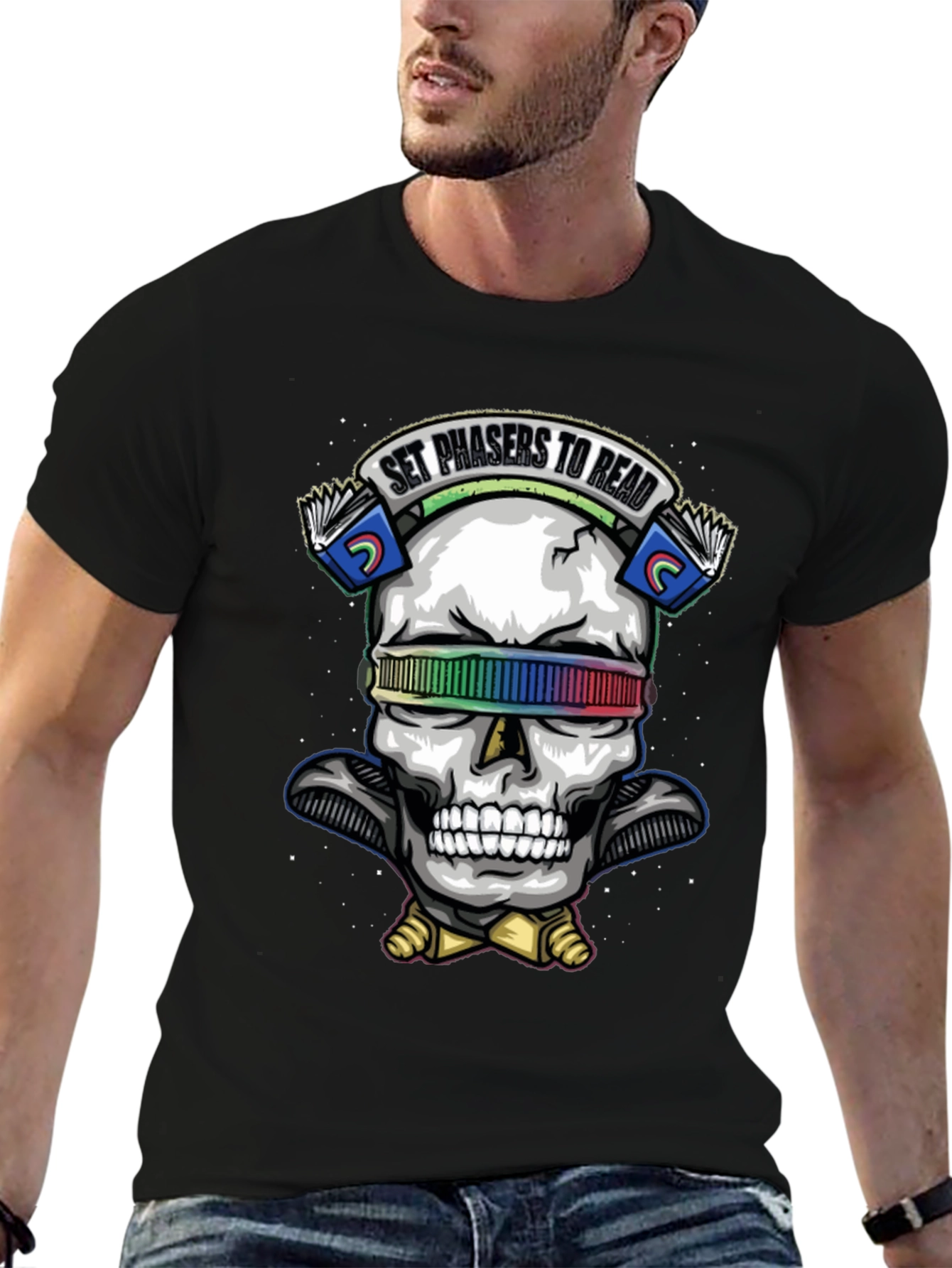 Set Phasers to Read T-Shirt