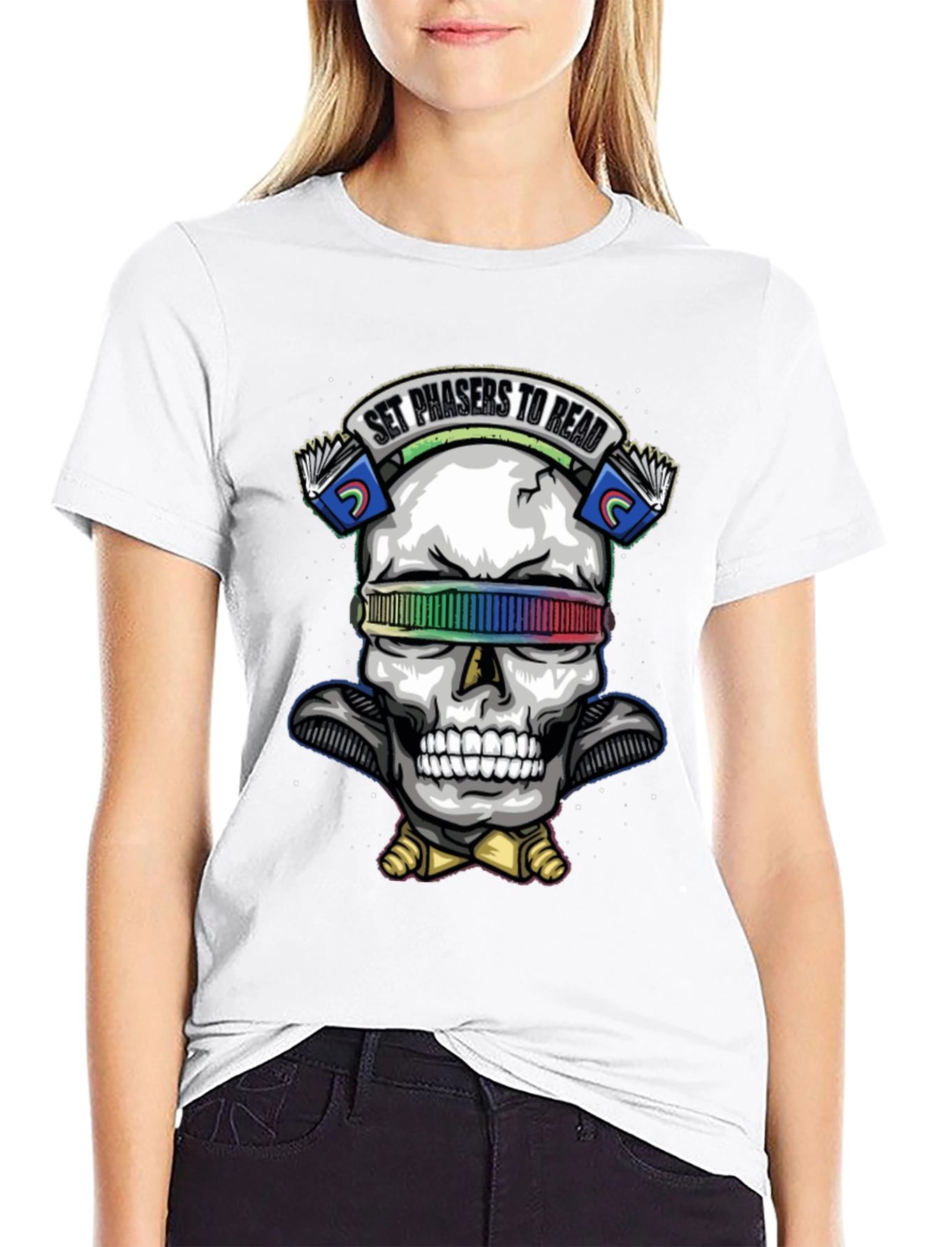 Set Phasers to Read T-Shirt