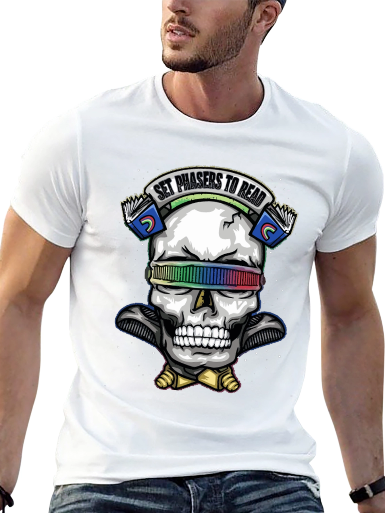 Set Phasers to Read T-Shirt