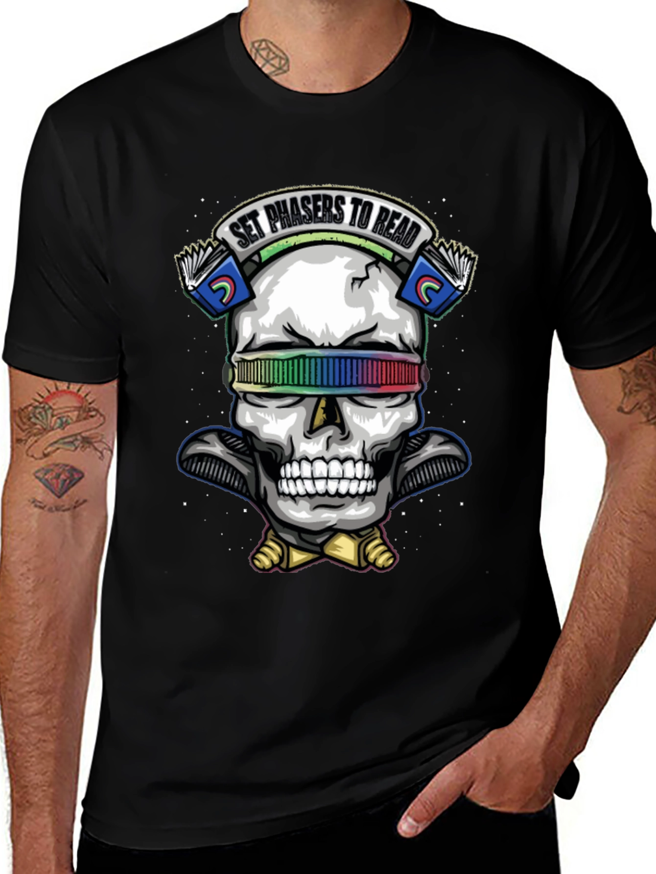 Set Phasers to Read T-Shirt