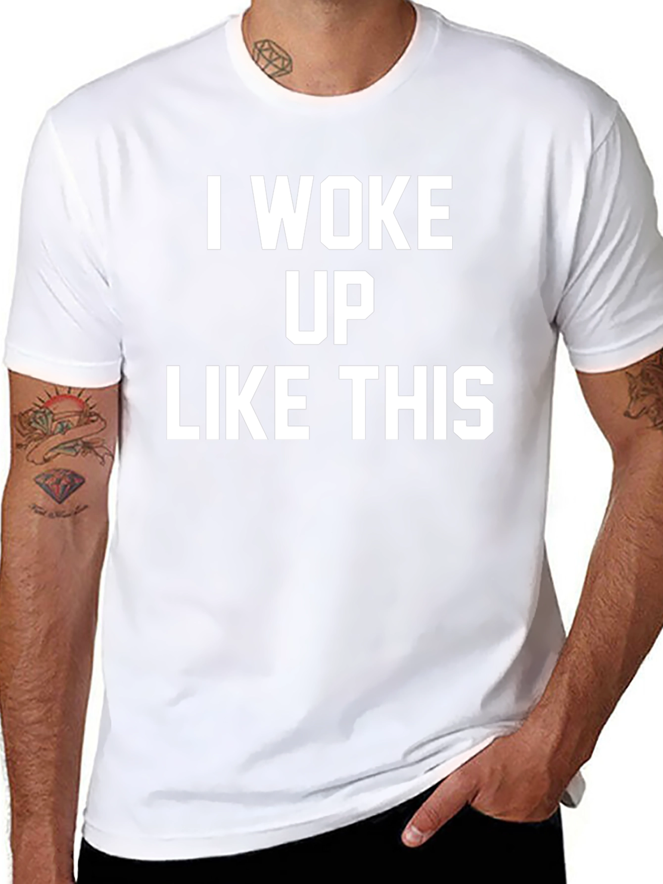 I Woke Up Like This Graphic Tee