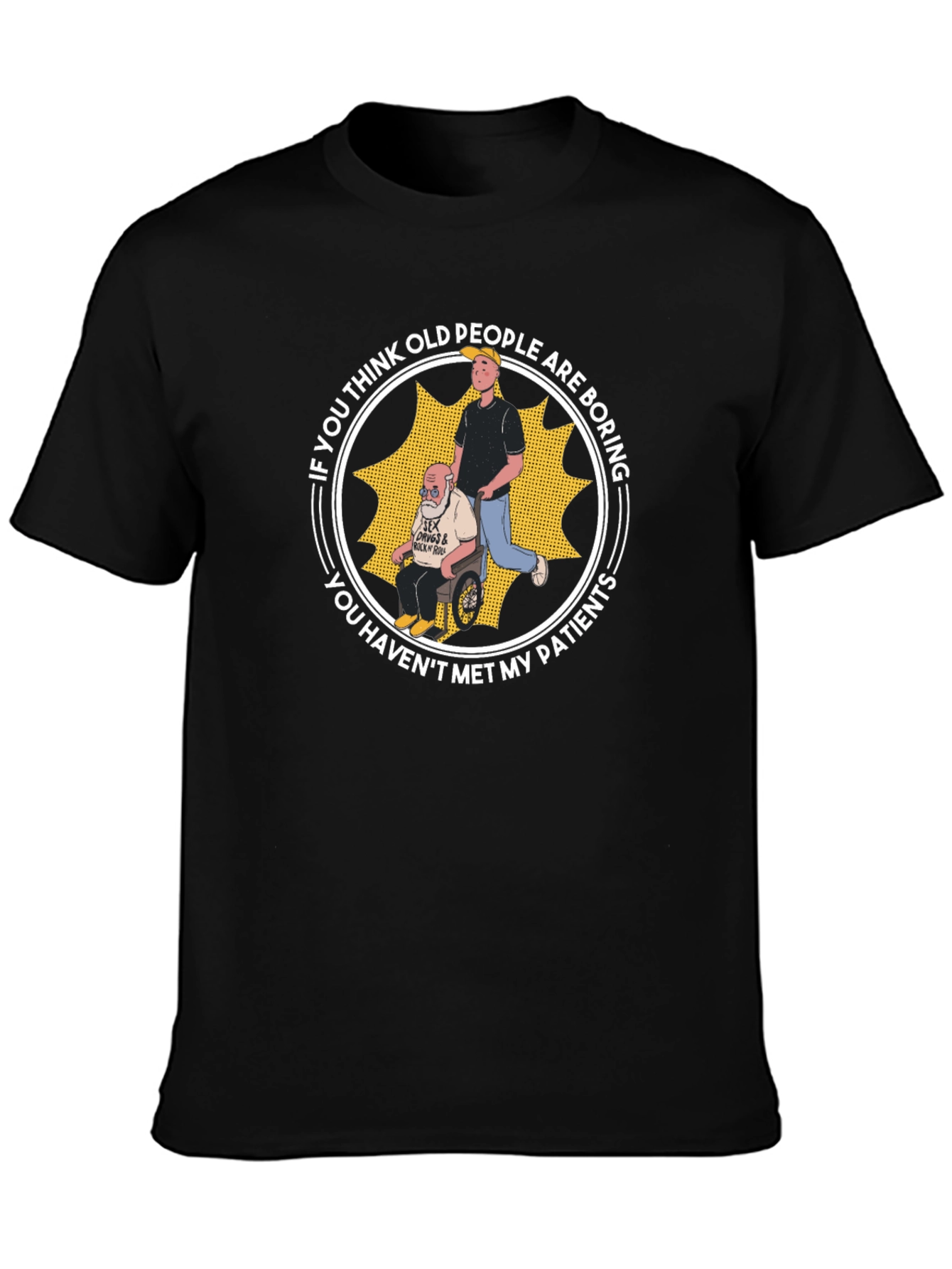 Funny Old People Are Boring T-Shirt