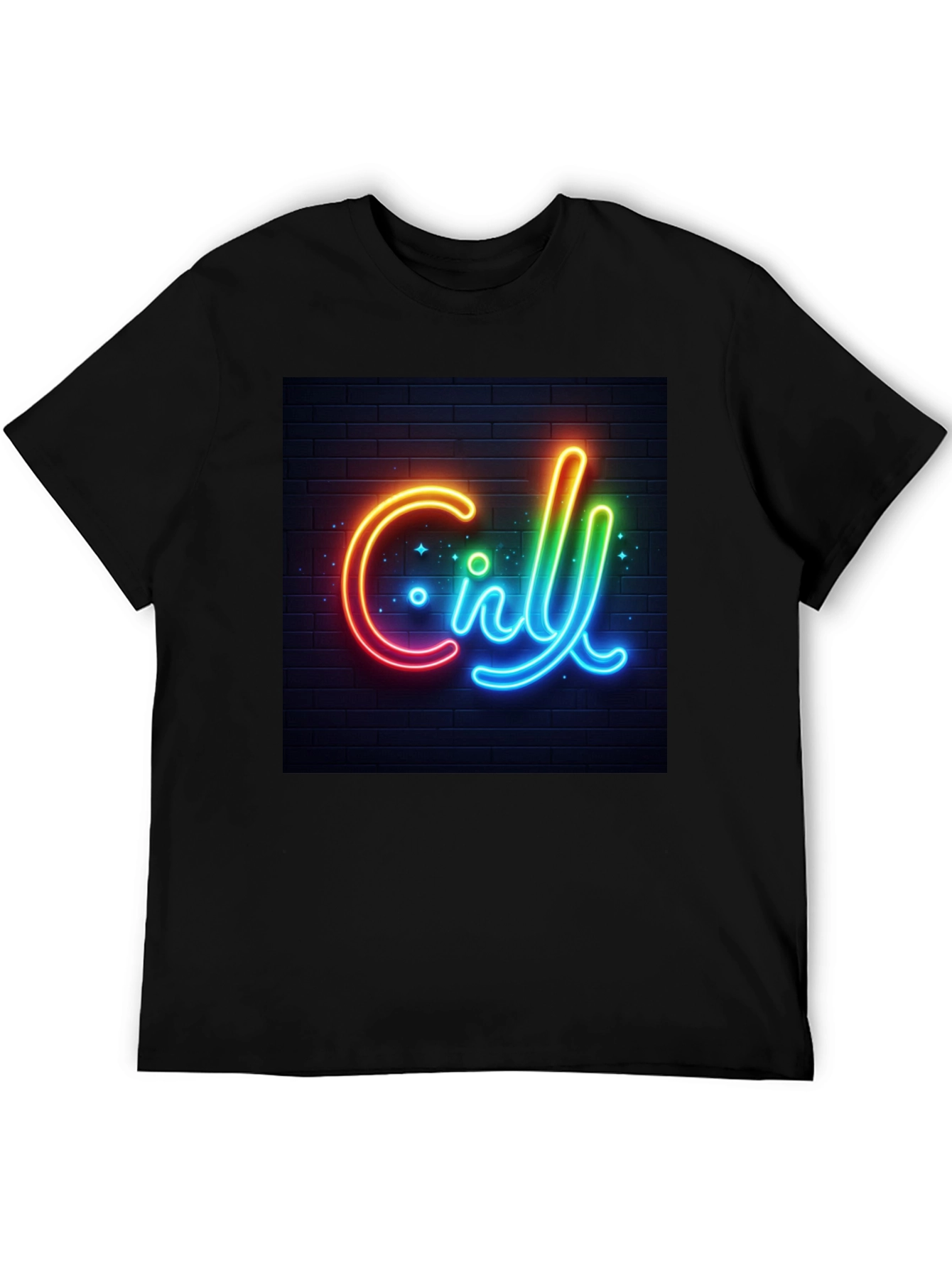 Chill Neon Graphic T-Shirt