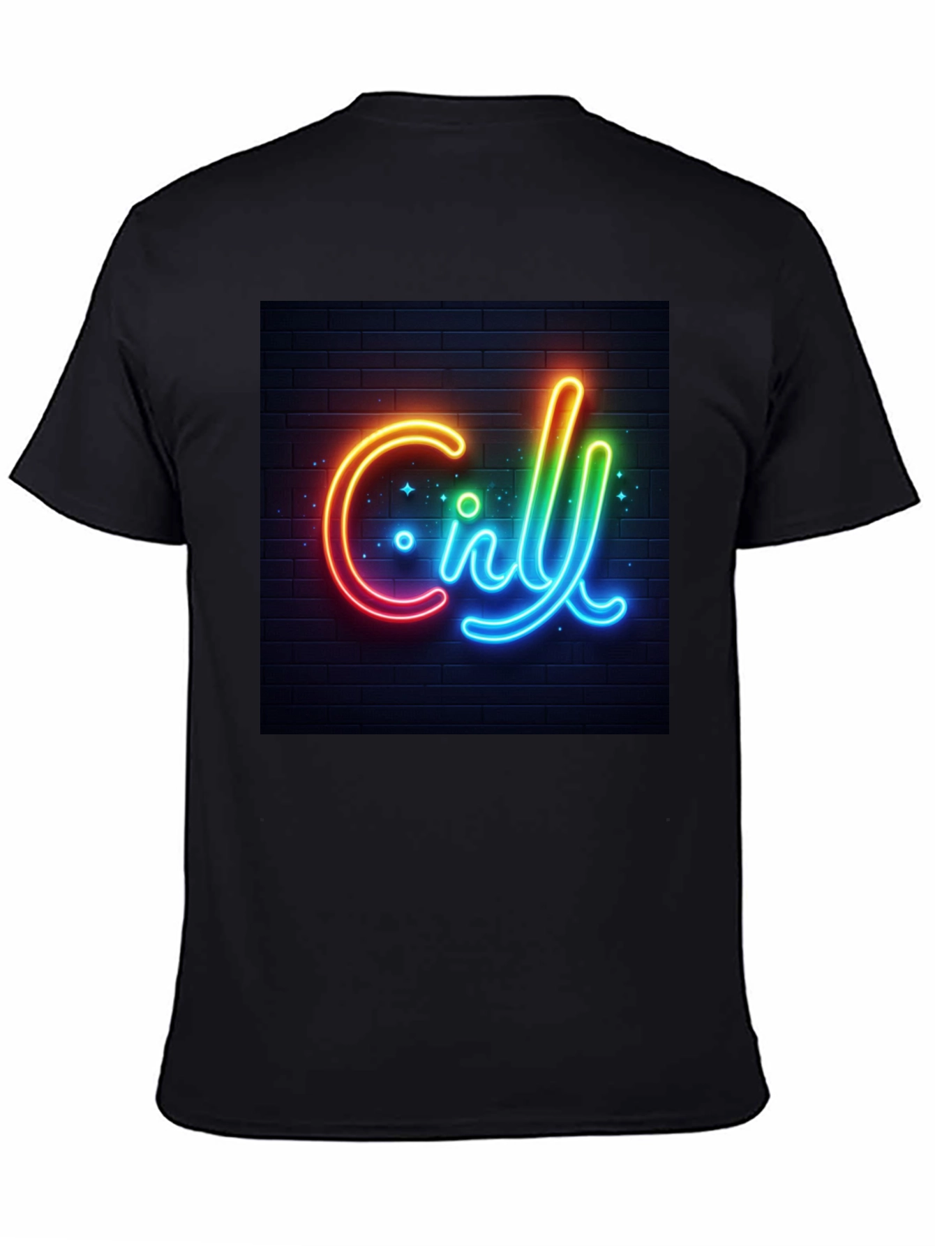Chill Neon Graphic T-Shirt