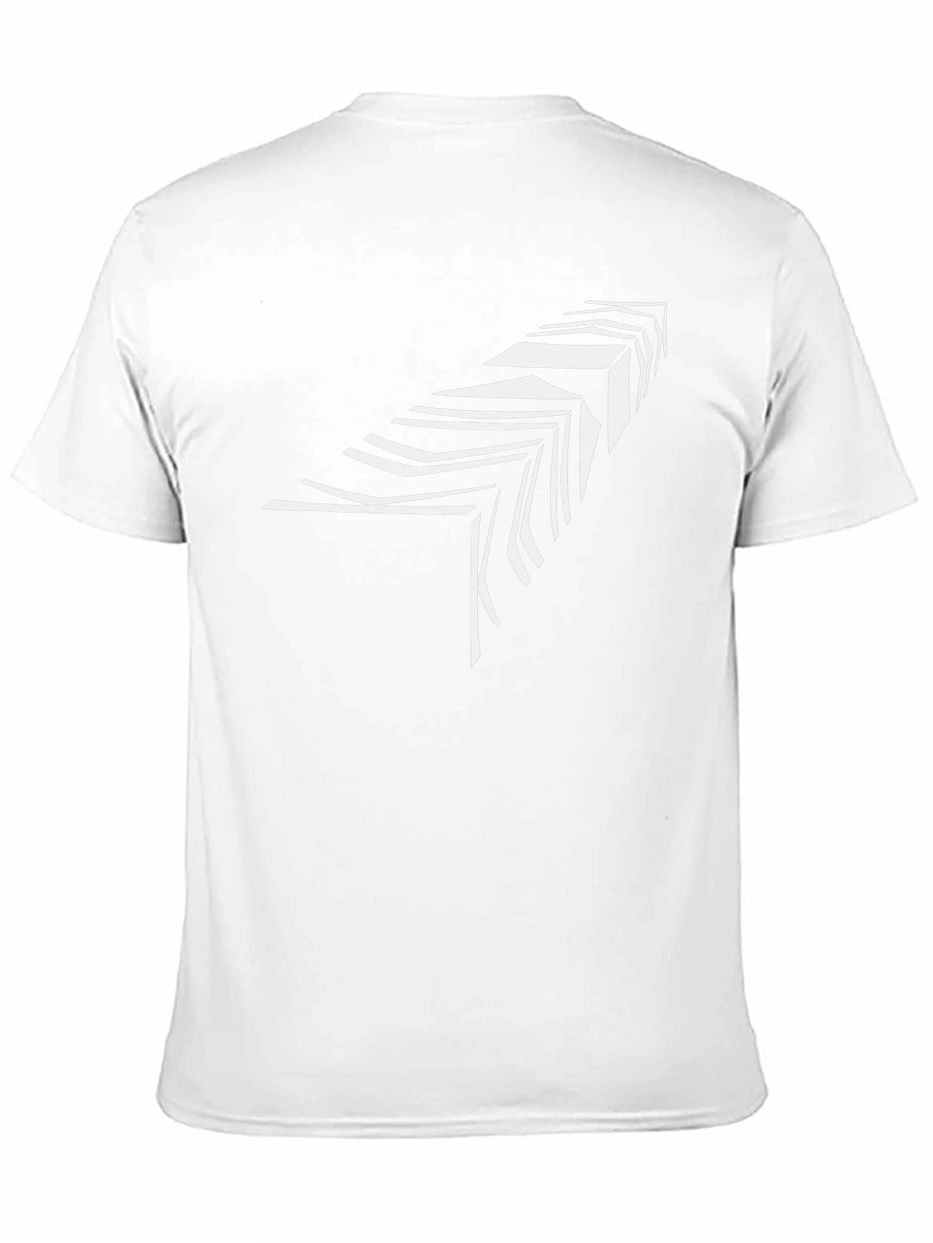 Abstract Graphic Tee - Modern Black T-Shirt
