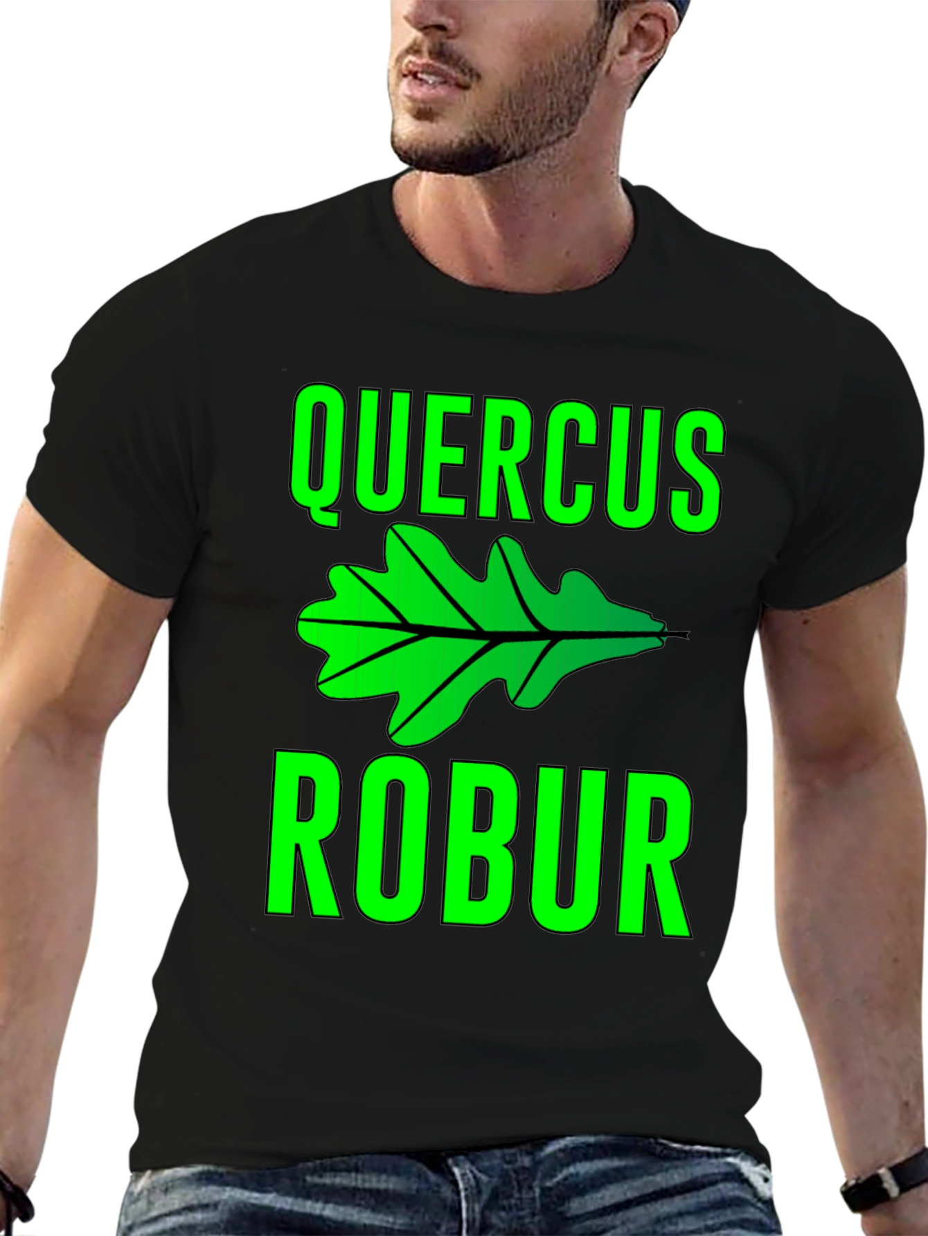Quercus Robur Oak Leaf T-Shirt