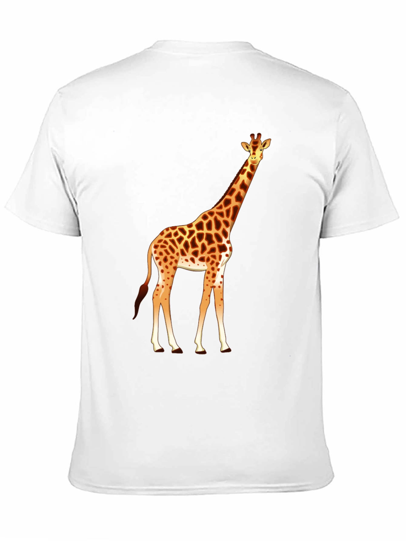 Giraffe Graphic Tee - Mens Black T-Shirt