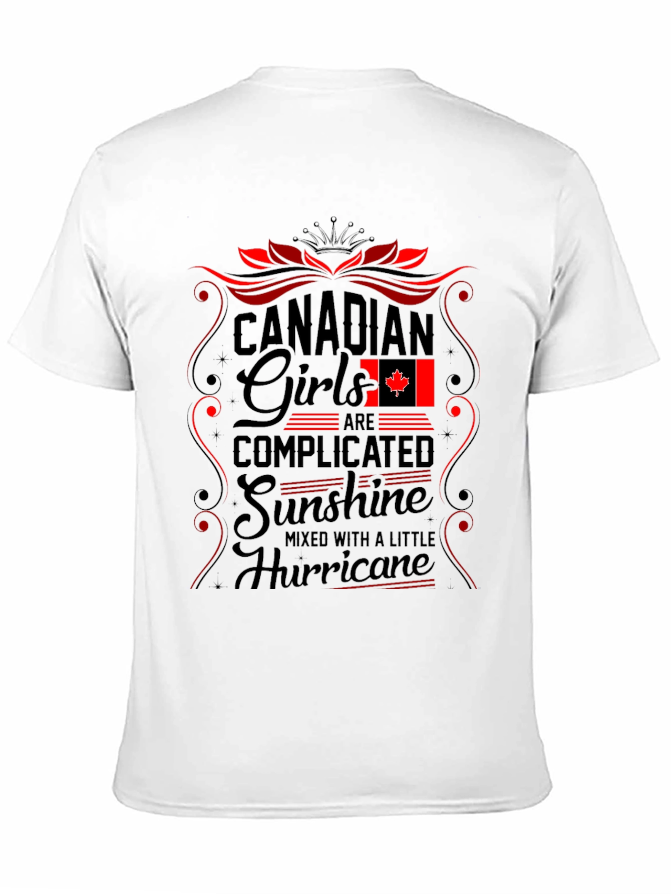 Canadian Girls T-Shirt - Complicated Sunshine