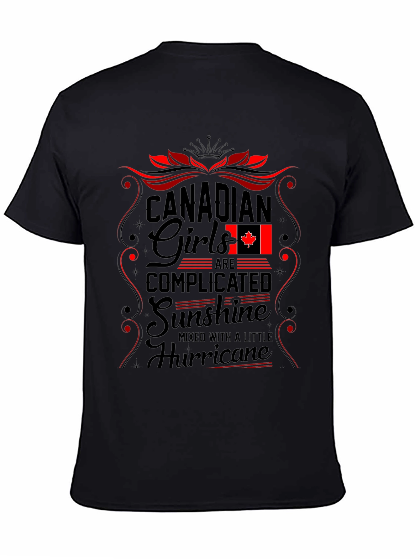 Canadian Girls T-Shirt - Complicated Sunshine