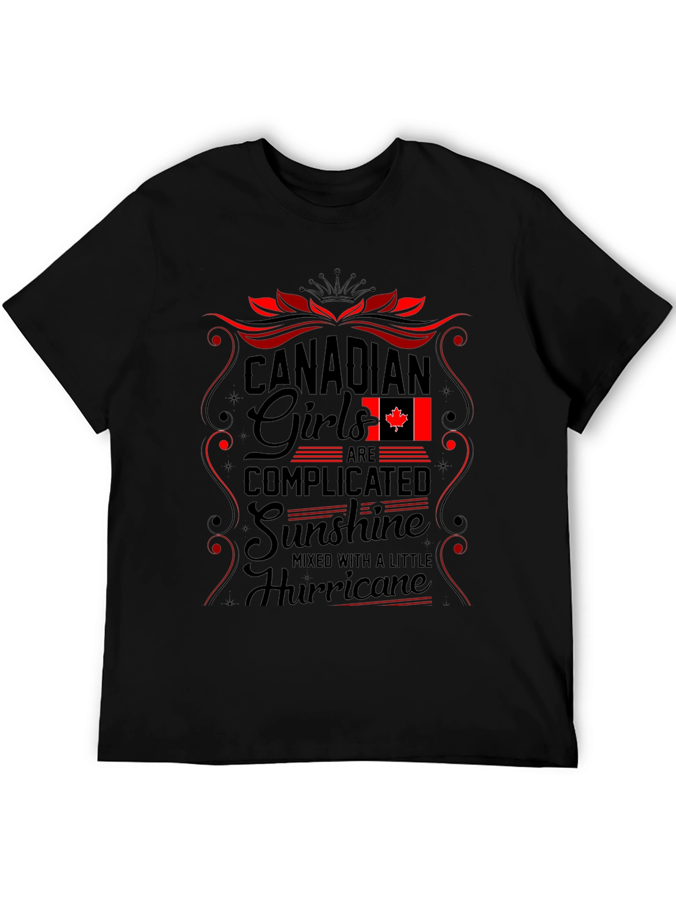 Canadian Girls T-Shirt - Complicated Sunshine