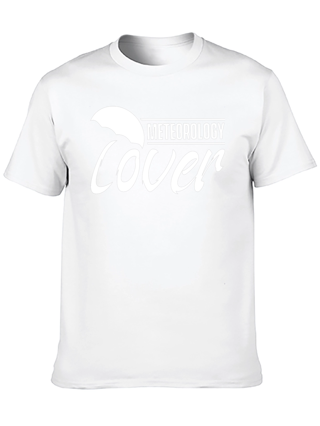 Meteorology Lover Black T-Shirt