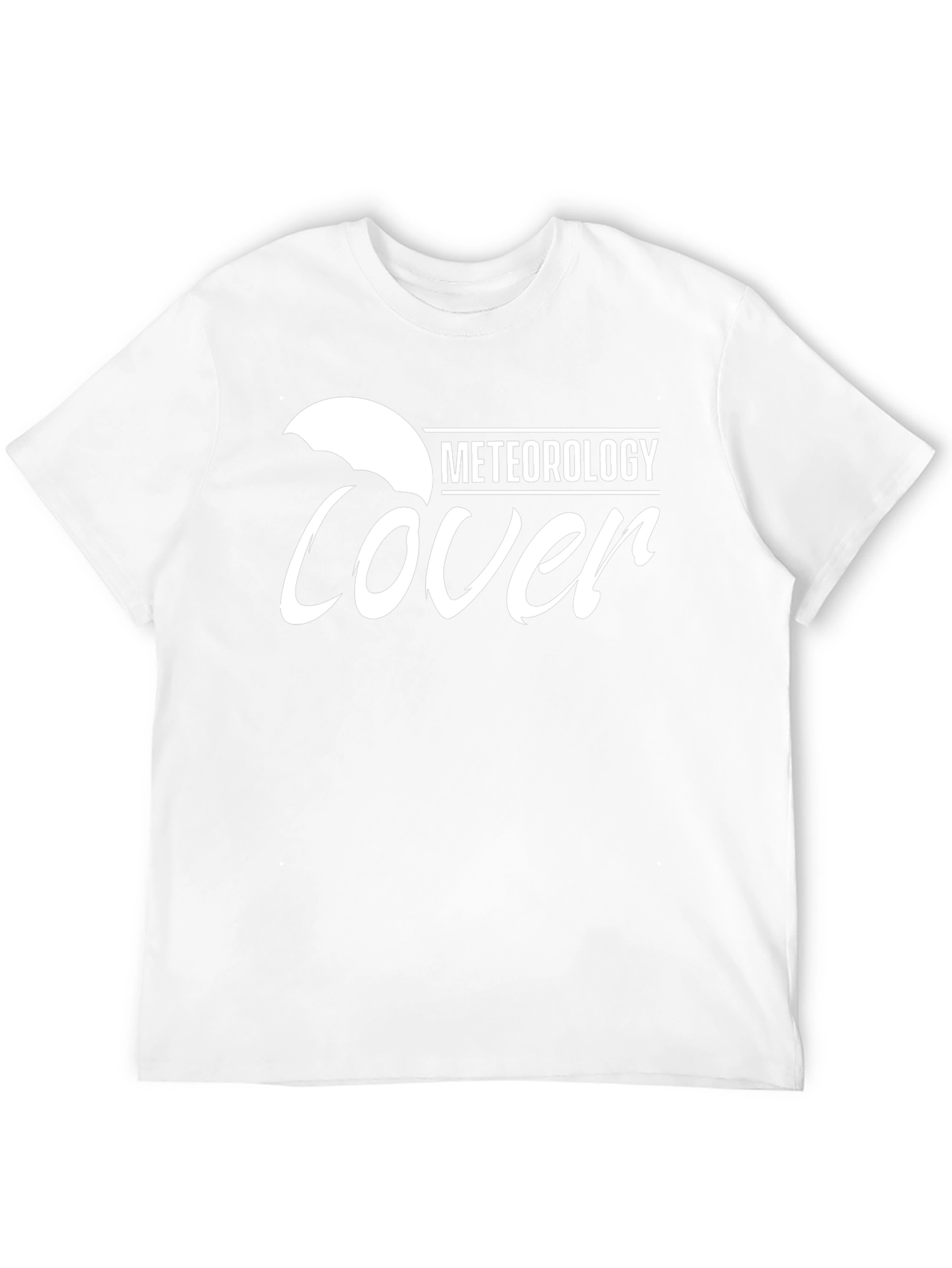 Meteorology Lover Black T-Shirt