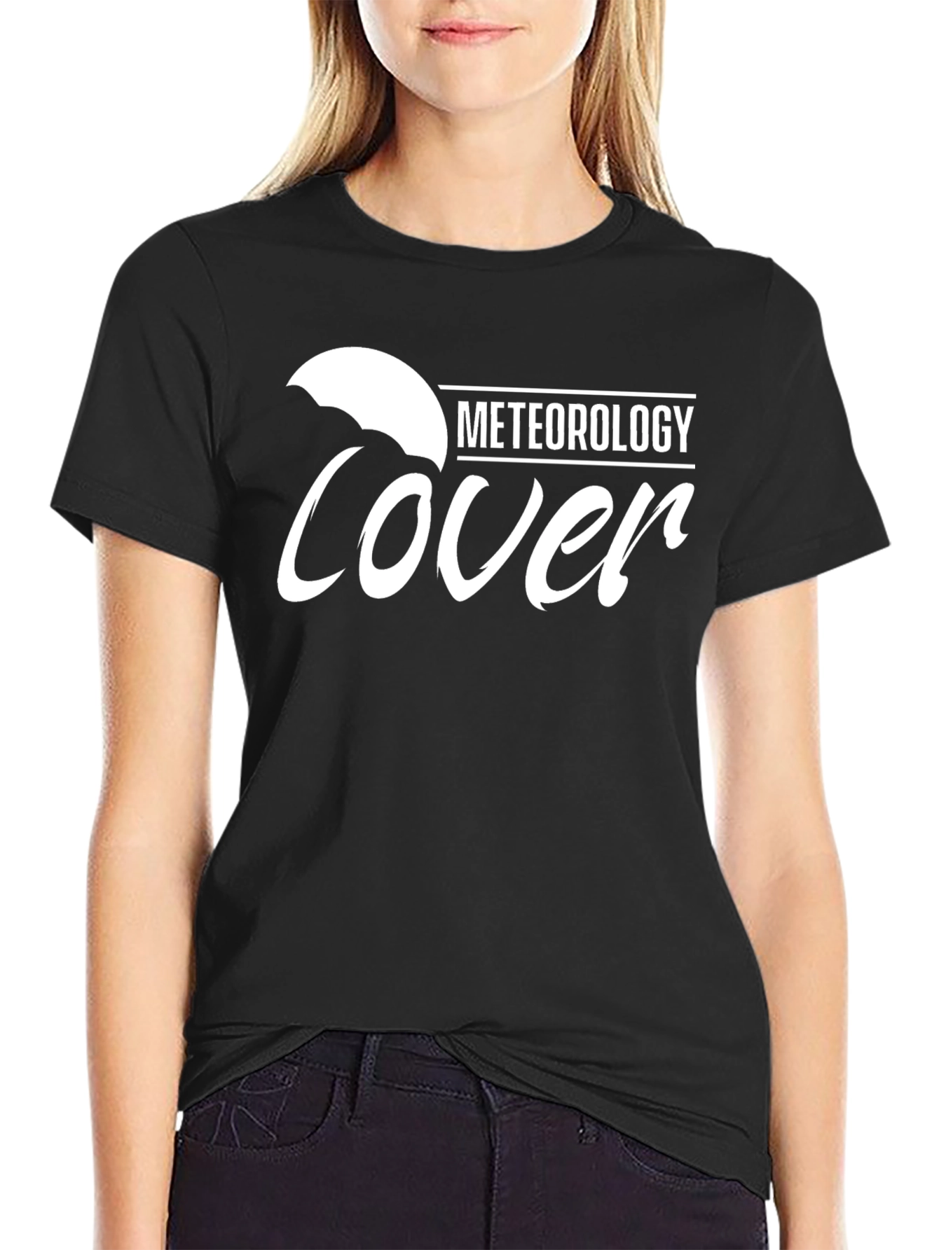 Meteorology Lover Black T-Shirt