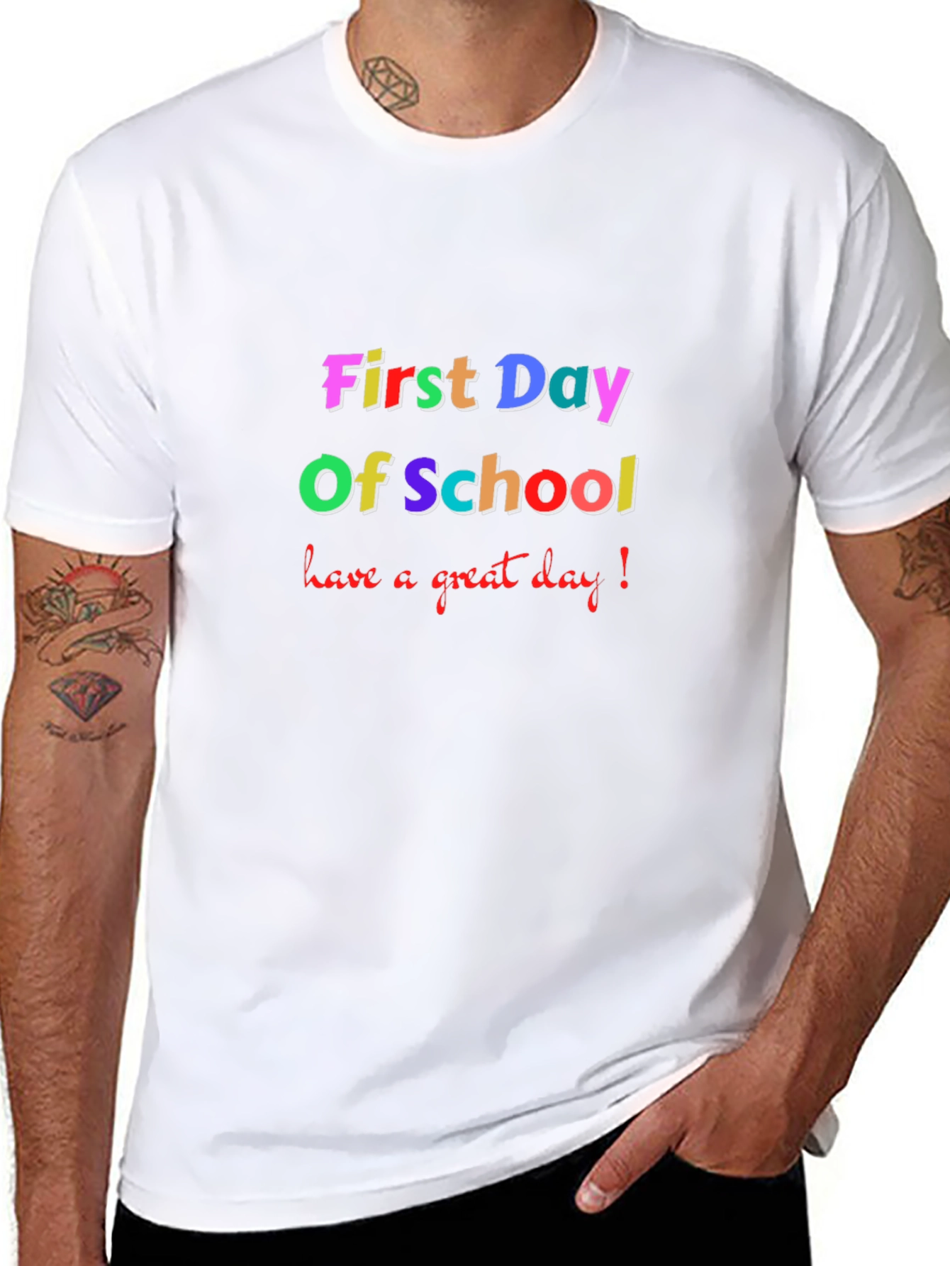 First Day of School Graphic T-Shirt