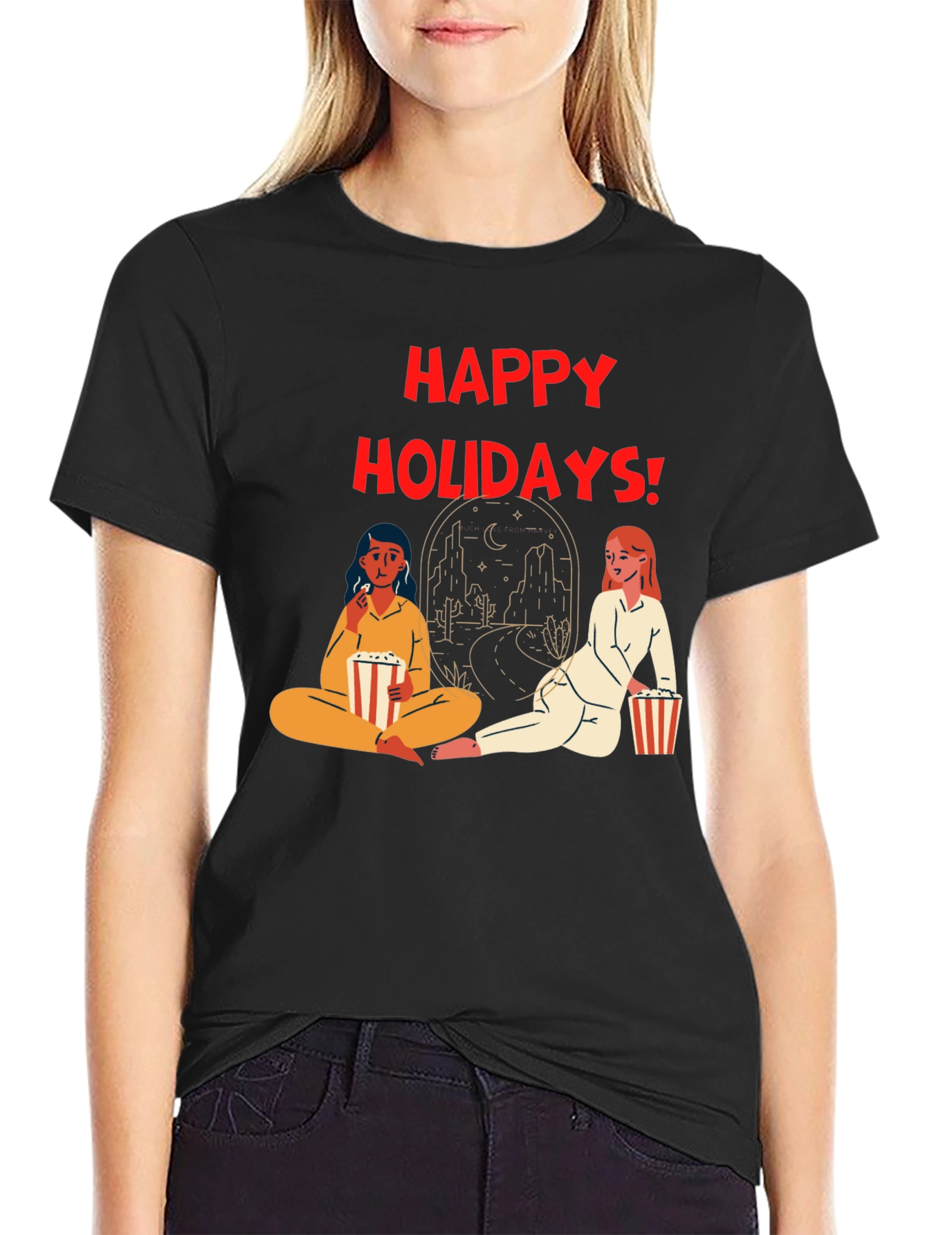 Happy Holidays Graphic T-Shirt