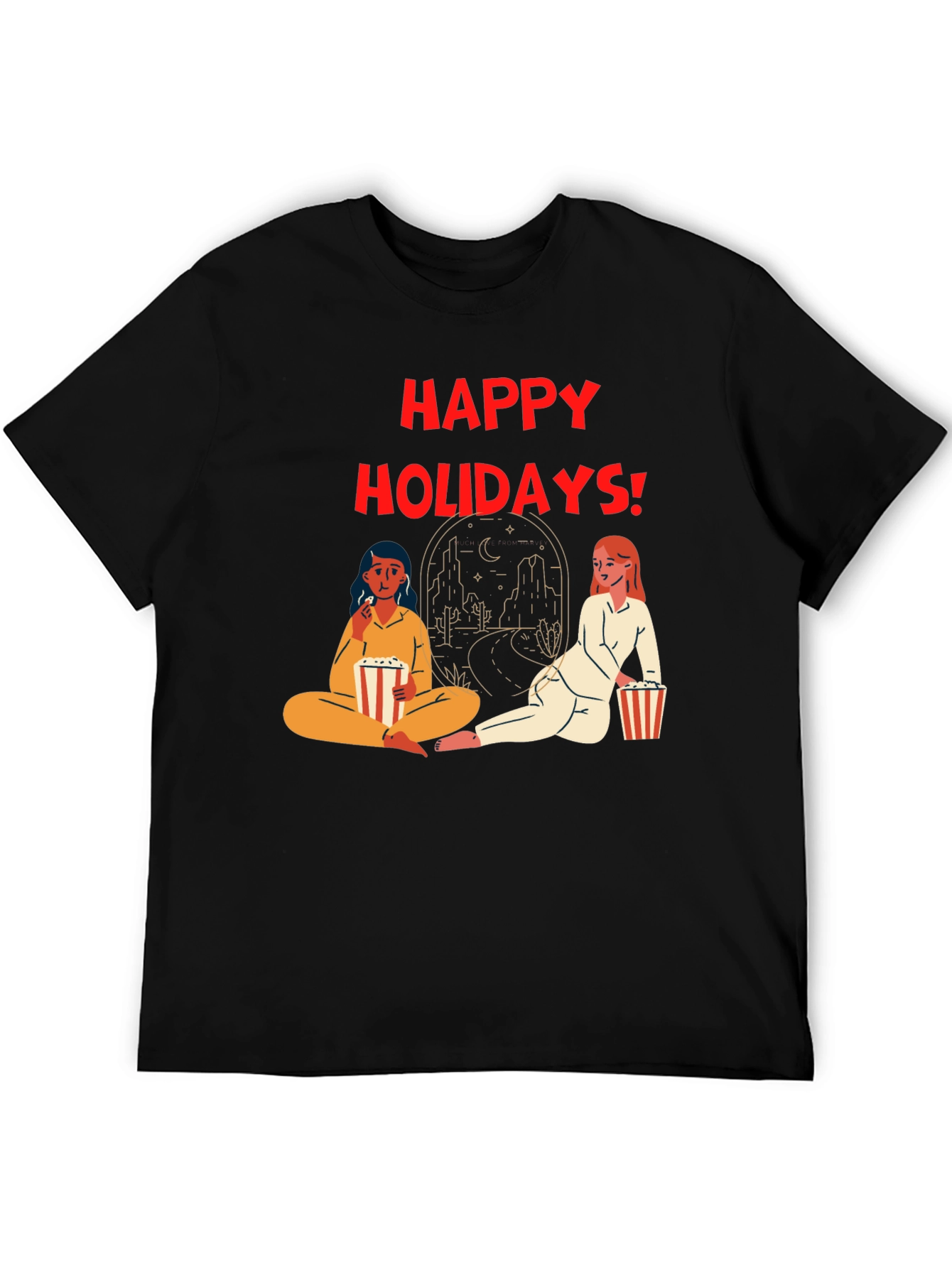 Happy Holidays Graphic T-Shirt