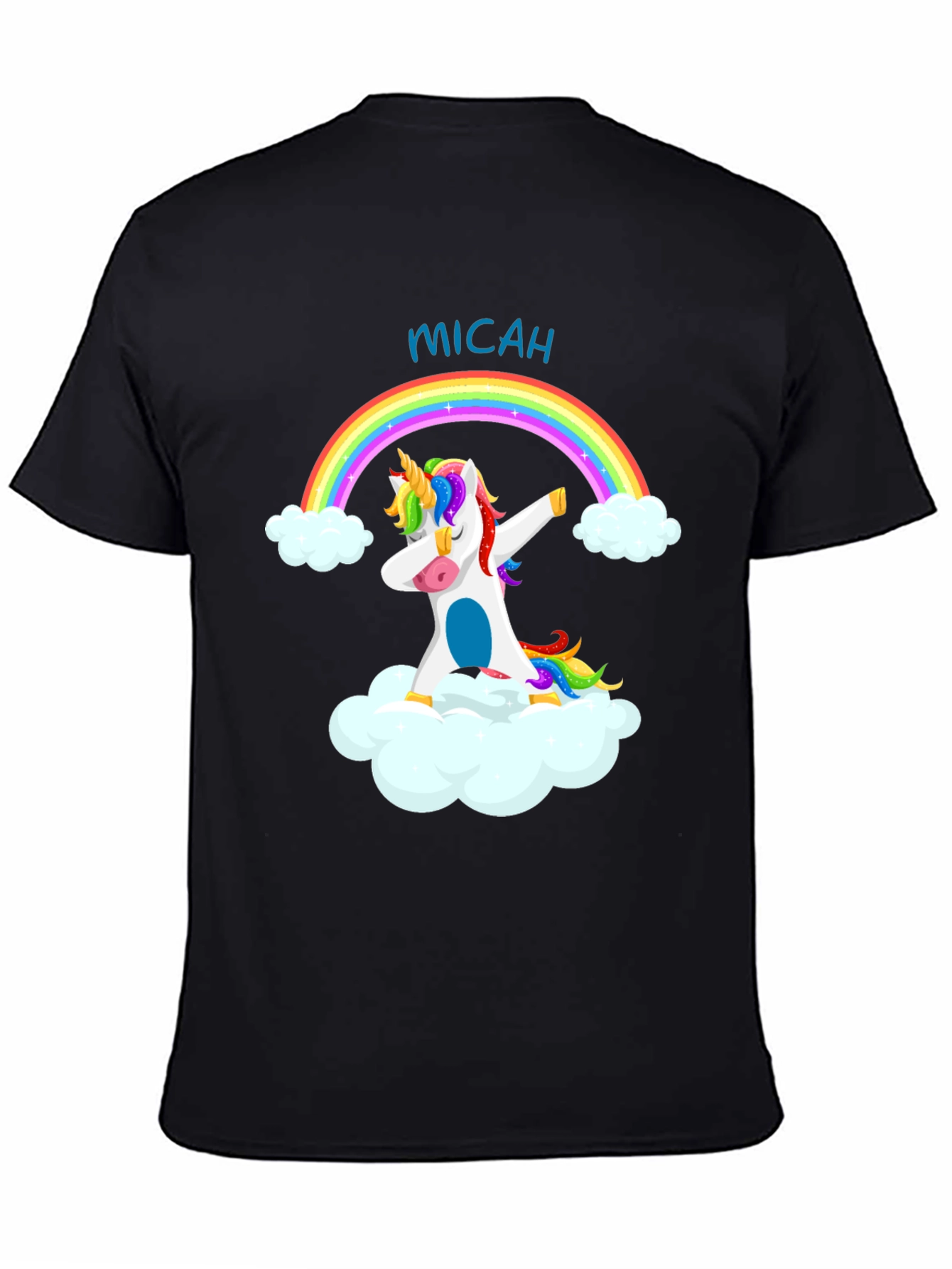 Micahs Unicorn Dab Rainbow T-Shirt