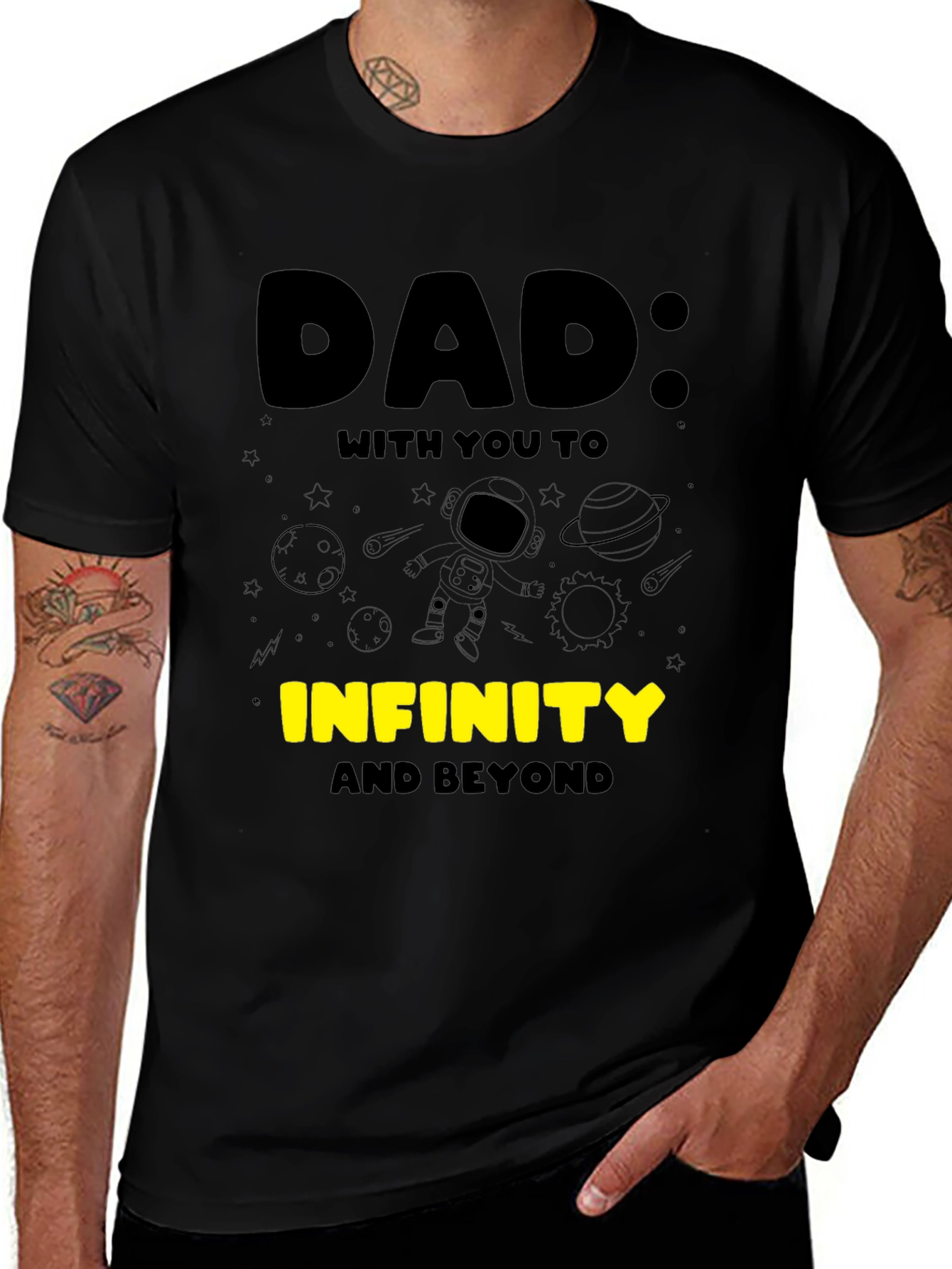 Dad: To Infinity & Beyond T-Shirt