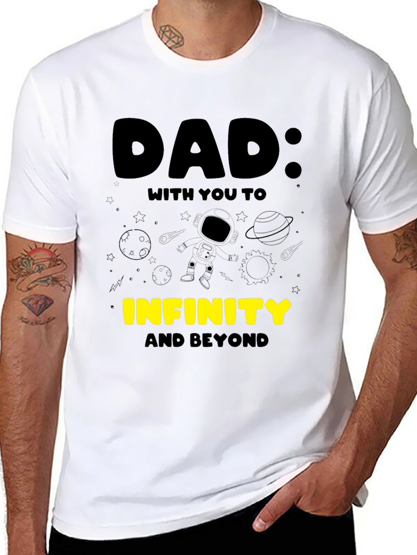 Dad: To Infinity & Beyond T-Shirt