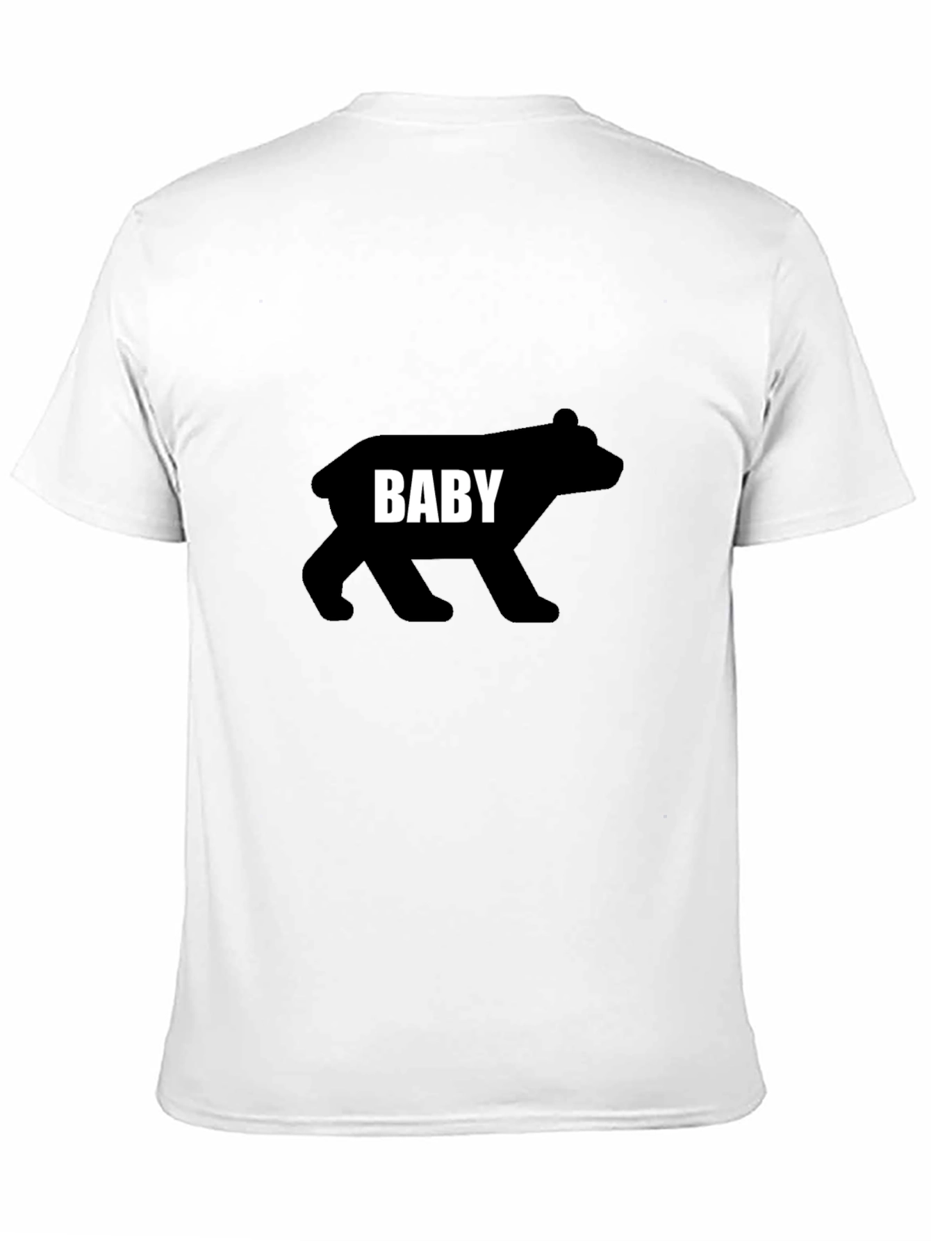 Baby Bear Black T-Shirt - Cute Animal Graphic Tee