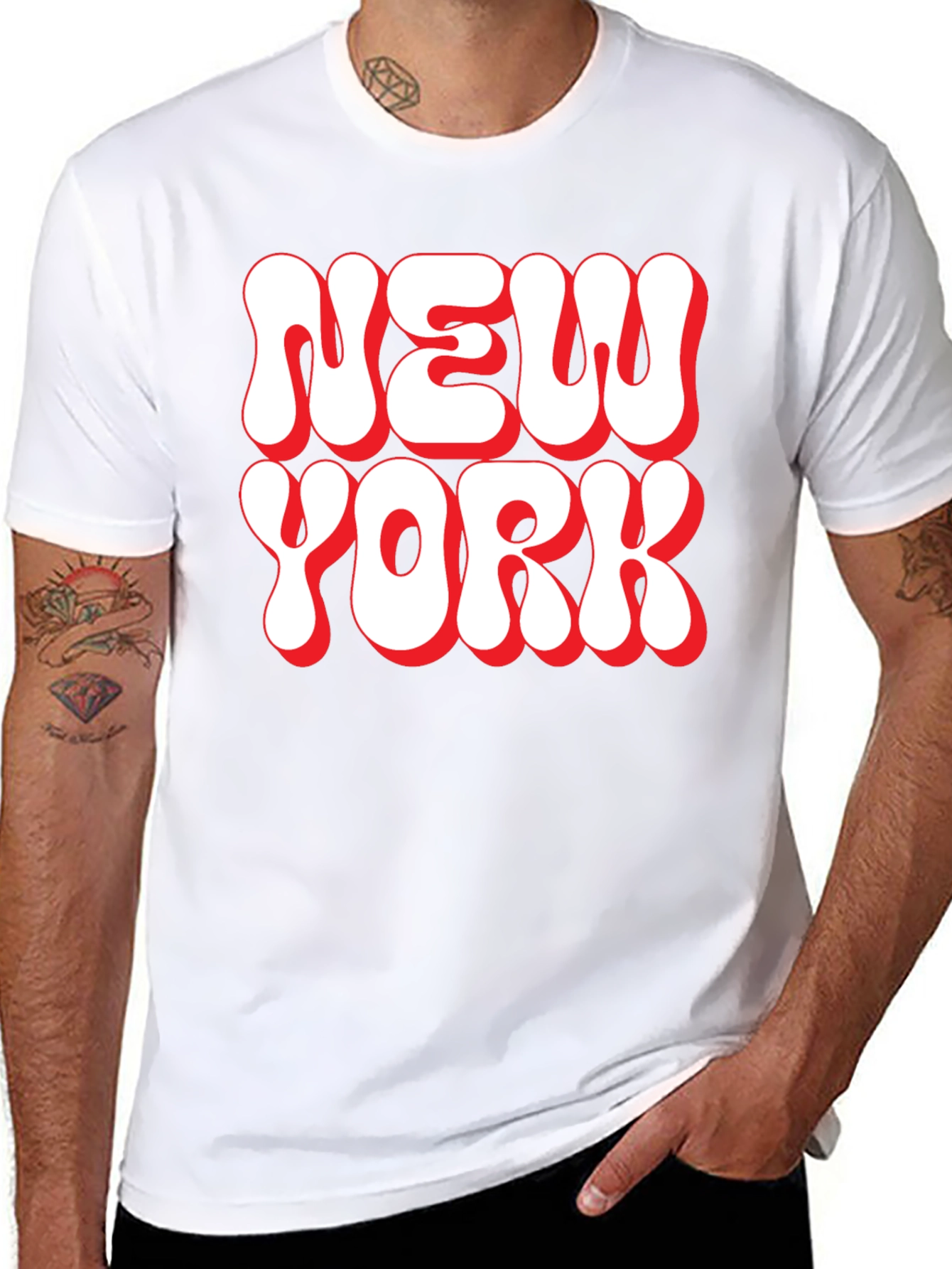 Retro New York Graphic Tee - Soft Cotton