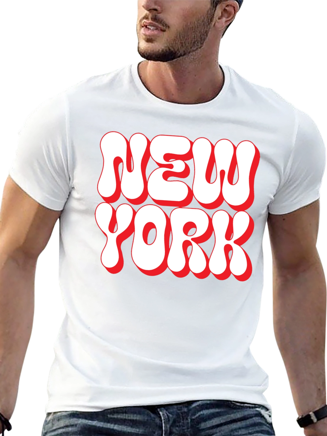 Retro New York Graphic Tee - Soft Cotton