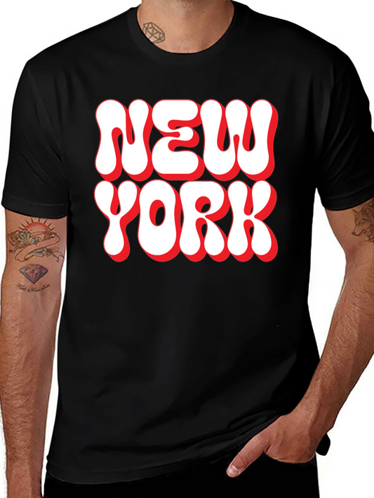 Retro New York Graphic Tee - Soft Cotton