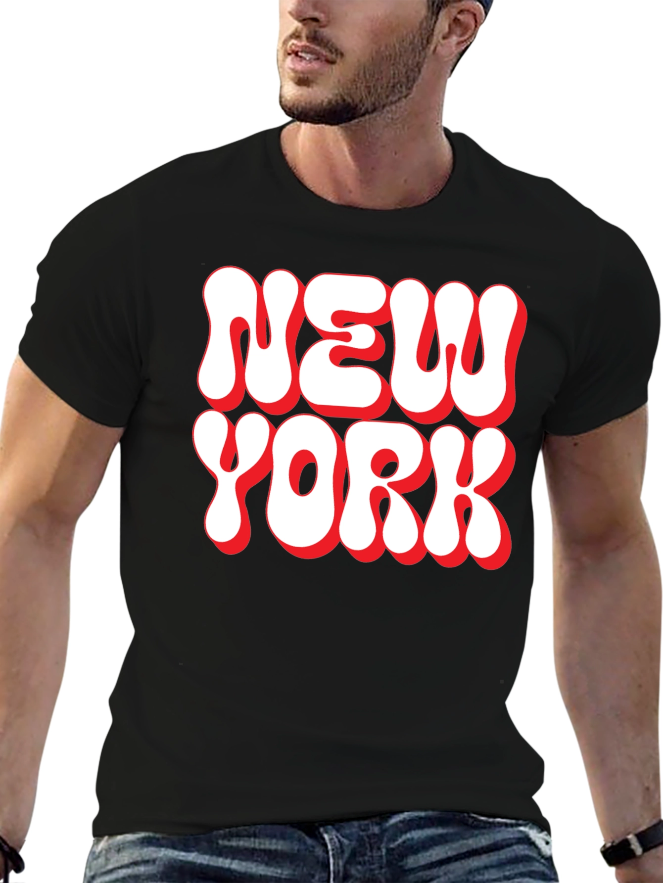 Retro New York Graphic Tee - Soft Cotton