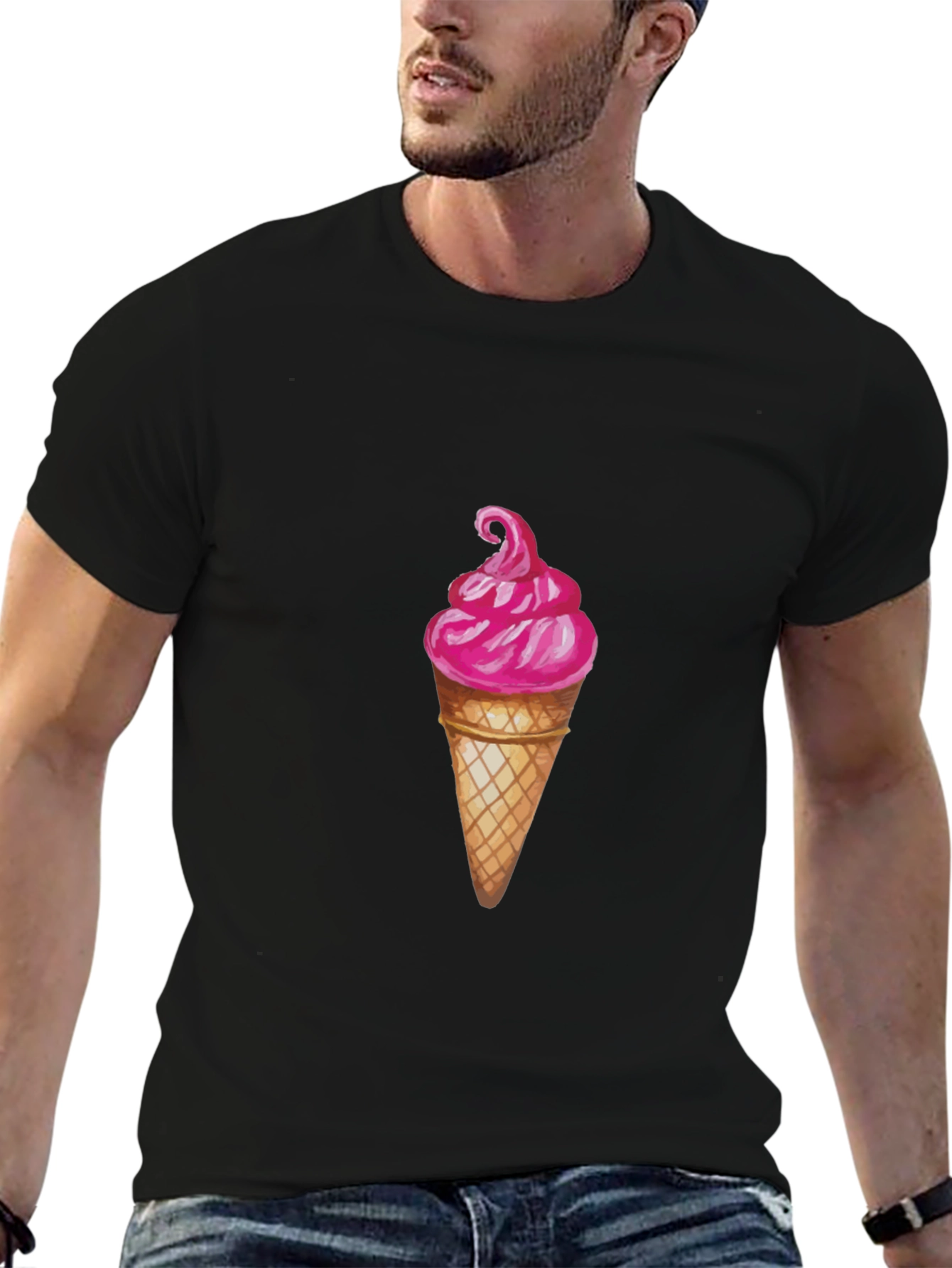 Ice Cream Graphic Tee - Fun Summer Style