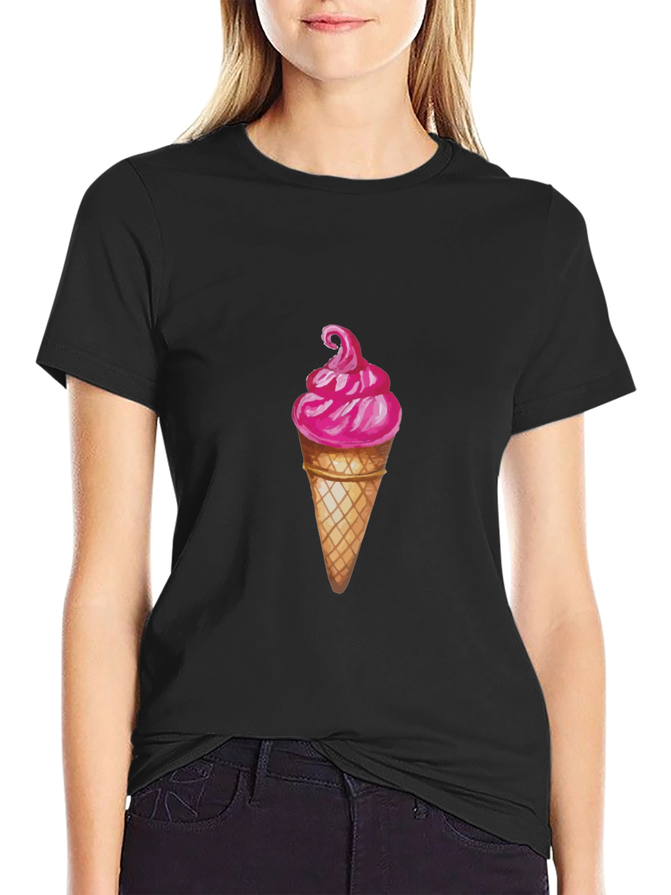 Ice Cream Graphic Tee - Fun Summer Style