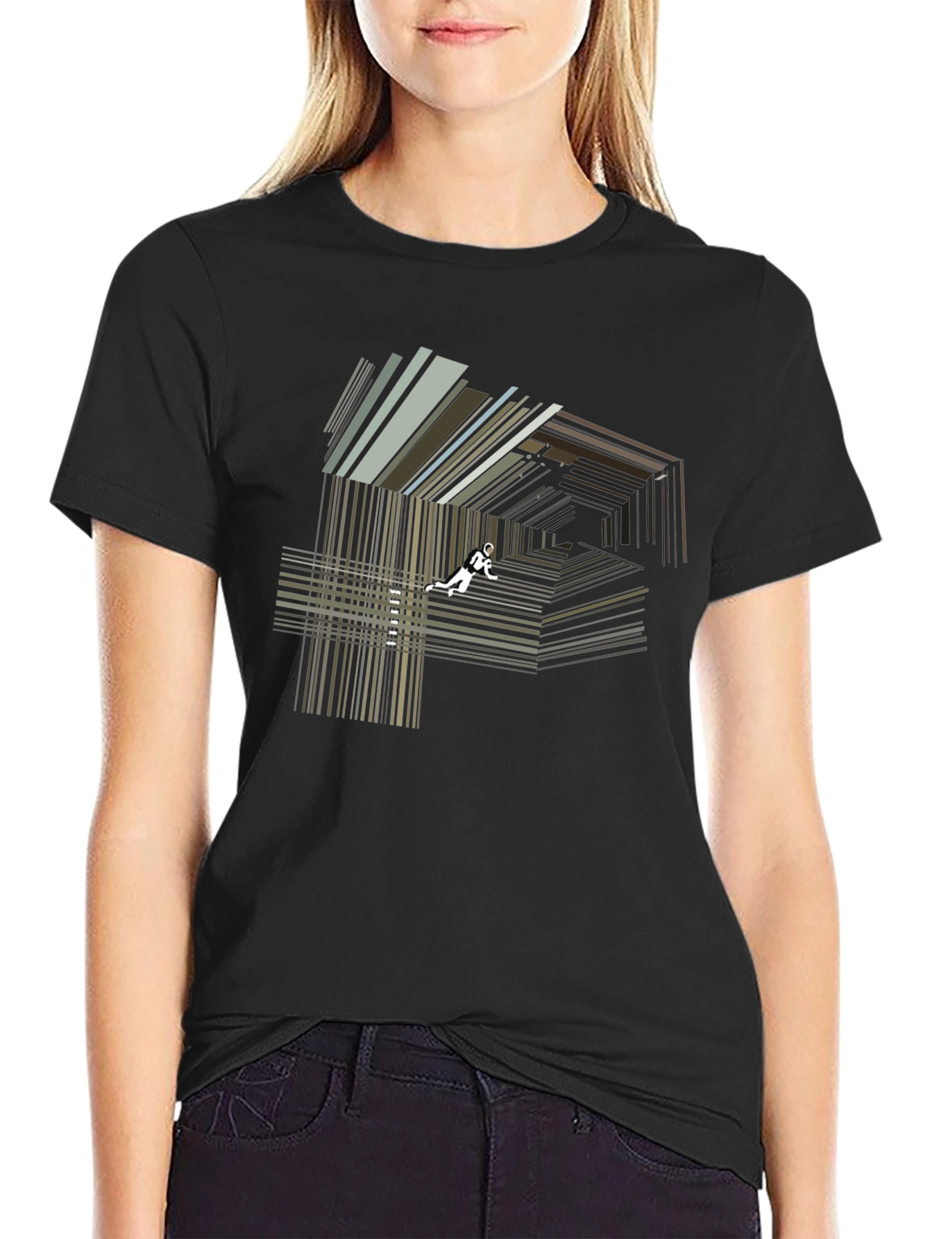 Abstract Graphic T-Shirt: Unique Design