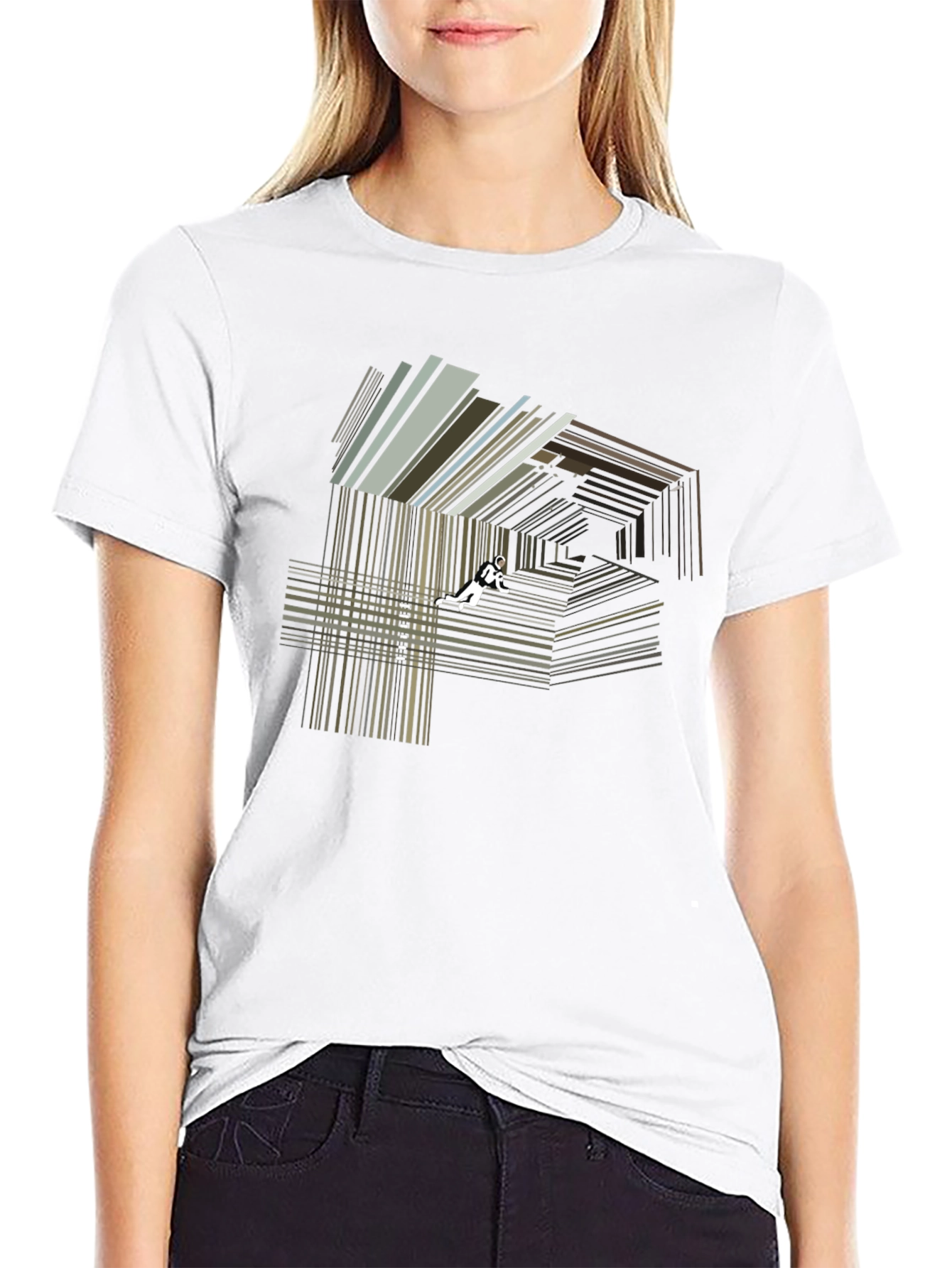 Abstract Graphic T-Shirt: Unique Design